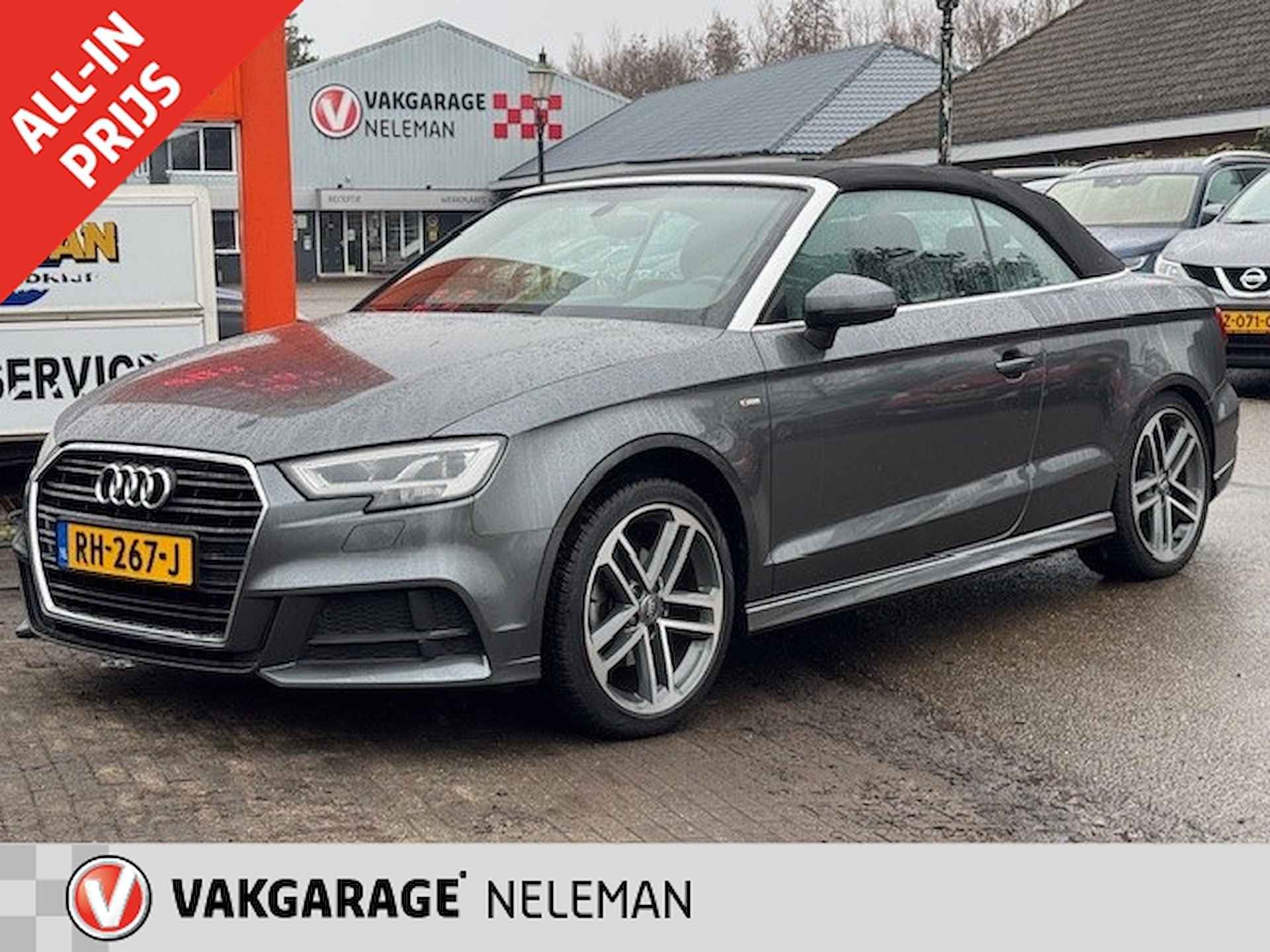 AUDI A3 Cabriolet 1.5 TFSI 150pk ultra S-Line Cabrio bovag garantie rijklaar