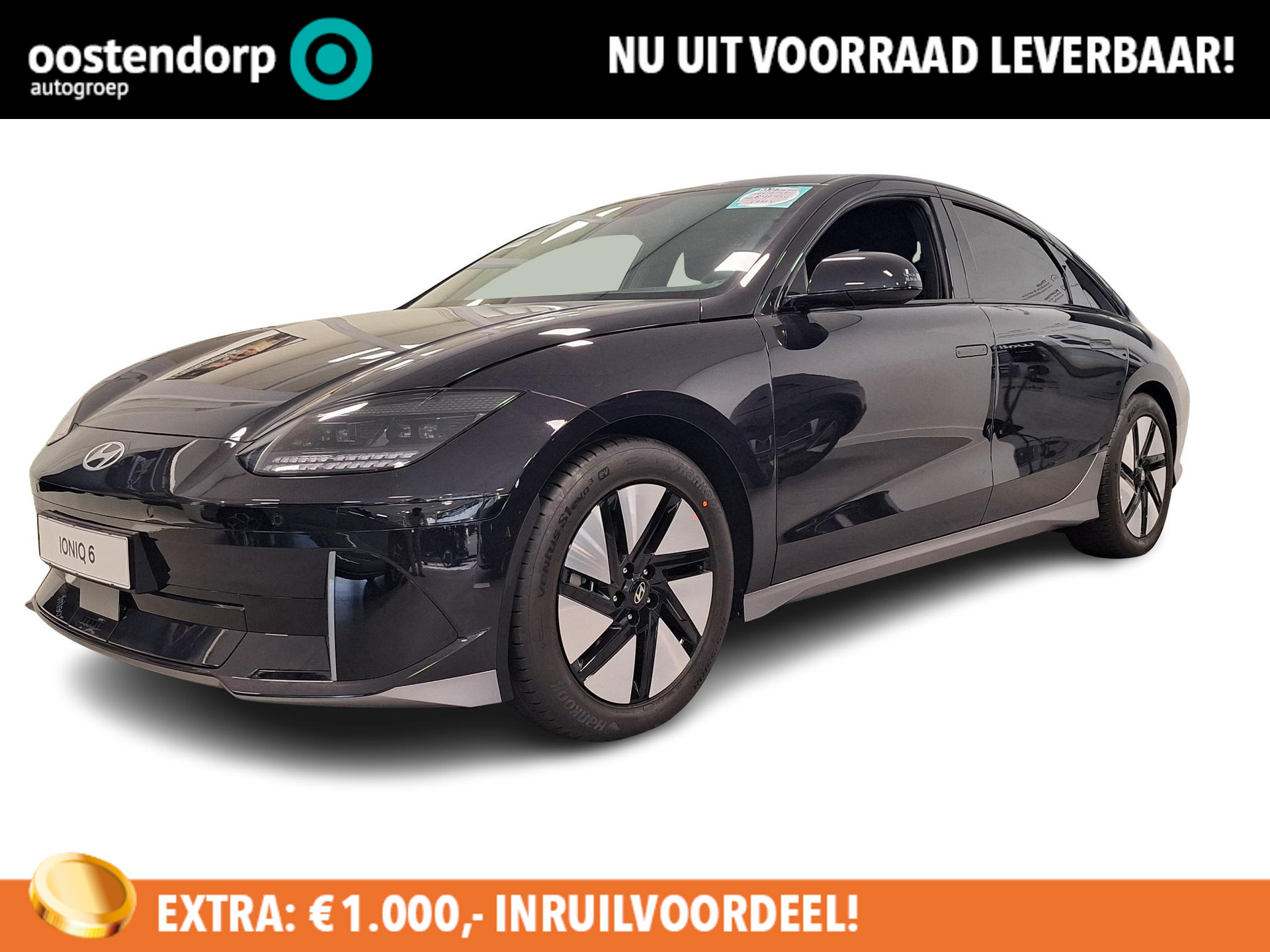 Hyundai IONIQ 6 Connect 77 kWh €13.355 Korting | voorraad deal !!!