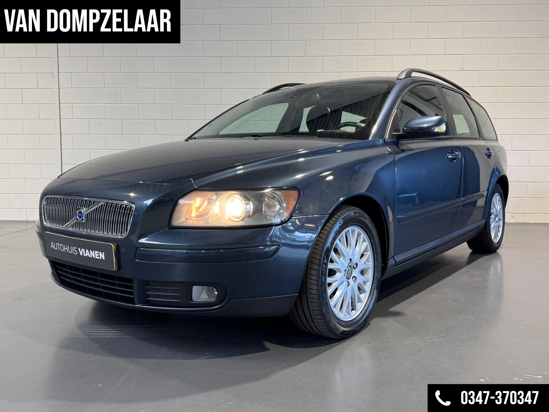 Volvo V50 2.4 Edition II 5 cil. / Perfecte Youngtimer / Trekh. / 140PK / stoelverw. / glazen dak /