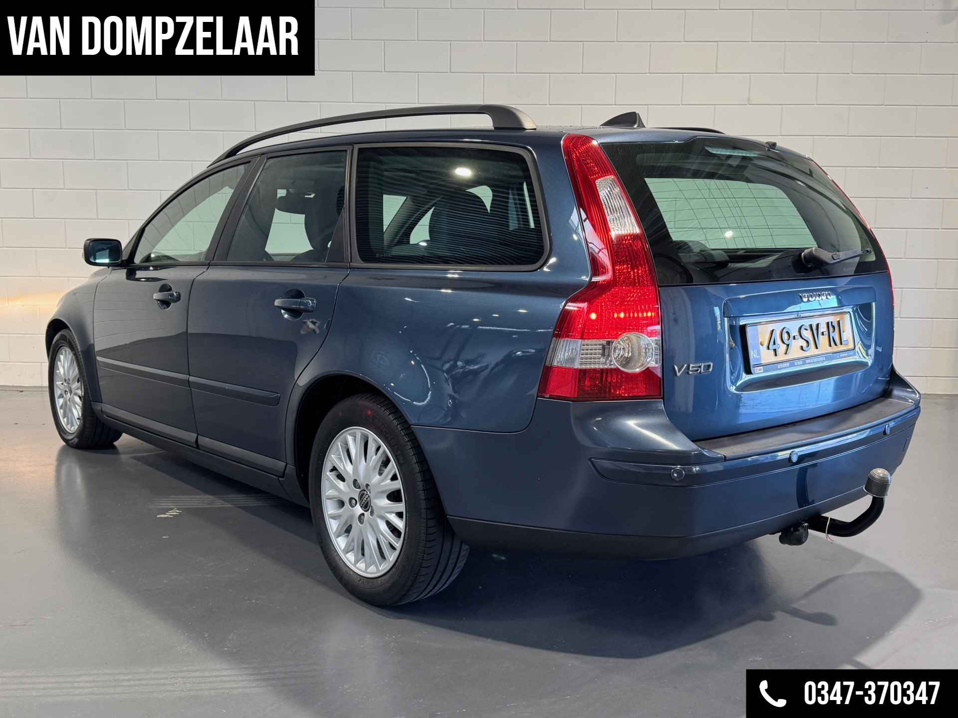 Volvo V50 2.4 Edition II 5 cil. / Perfecte Youngtimer / Trekh. / 140PK / stoelverw. / glazen dak / - 6/26