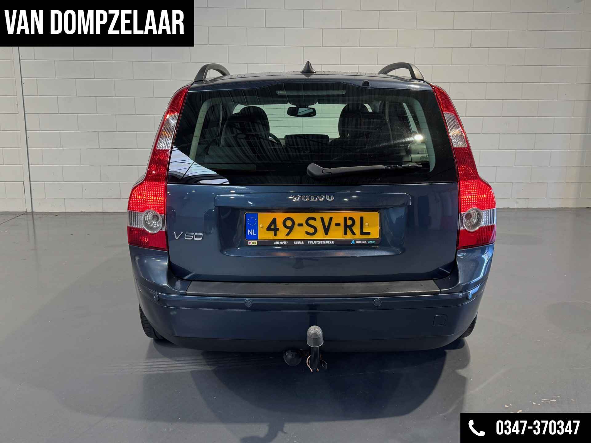 Volvo V50 2.4 Edition II 5 cil. / Perfecte Youngtimer / Trekh. / 140PK / stoelverw. / glazen dak / - 7/26