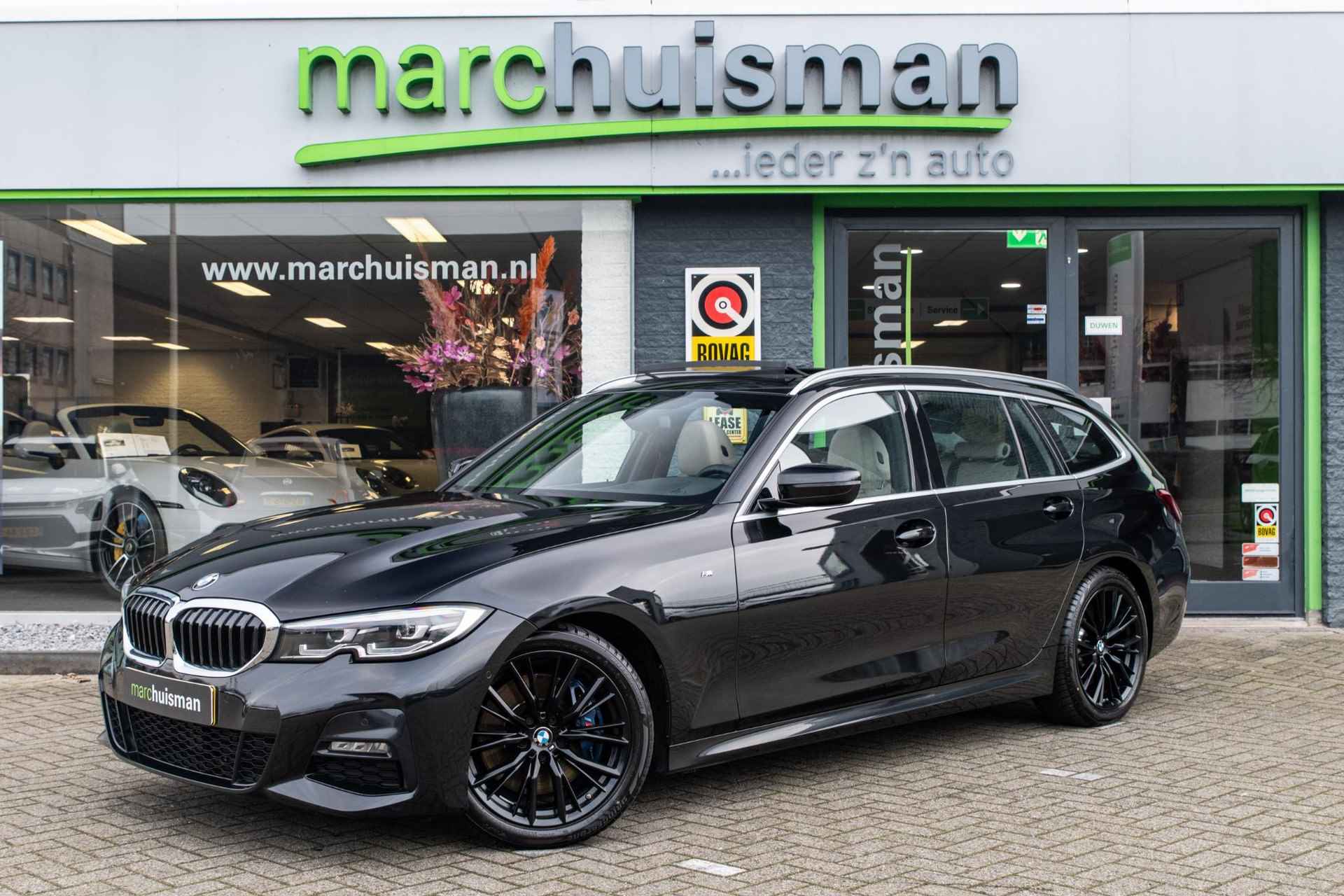 BMW 3-serie Touring 330i High Executive / M-SPORT / PANODAK / LEDER / 1E EIG / NL AUTO - 8/51