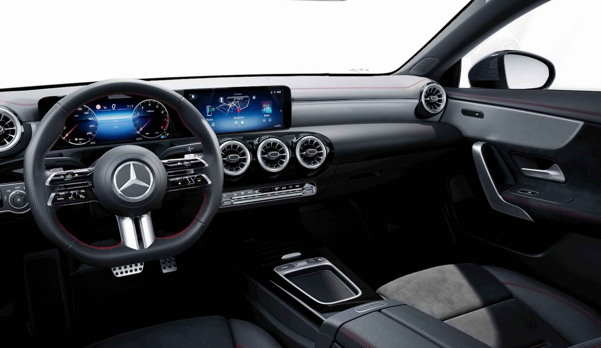 Mercedes-Benz CLA-Klasse 180 Star Edition AMG Line Automaat | Achteruitrijcamera | Spoorassistent | DAB+ | Stoelverwarming | Spiegelpakket | Nightpakket - 7/10