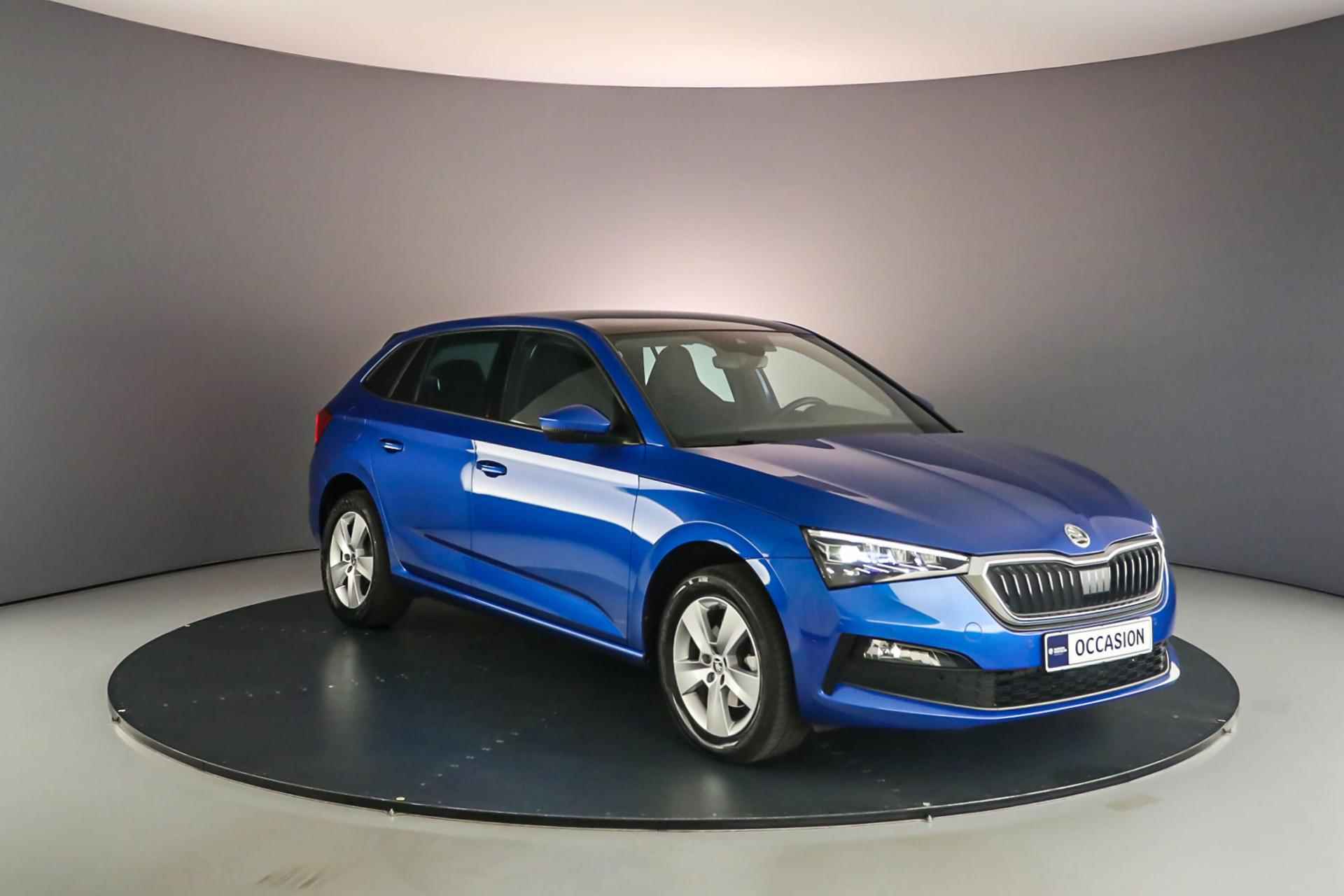 Škoda Scala Sport Business 1.0 TSI 110pk DSG Automaat Adaptive cruise control, Panoramadak, Navigatie, Achteruitrijcamera, Stoelverwarming, Parkeersensoren, Airco, DAB, LED verlichting - 8/43