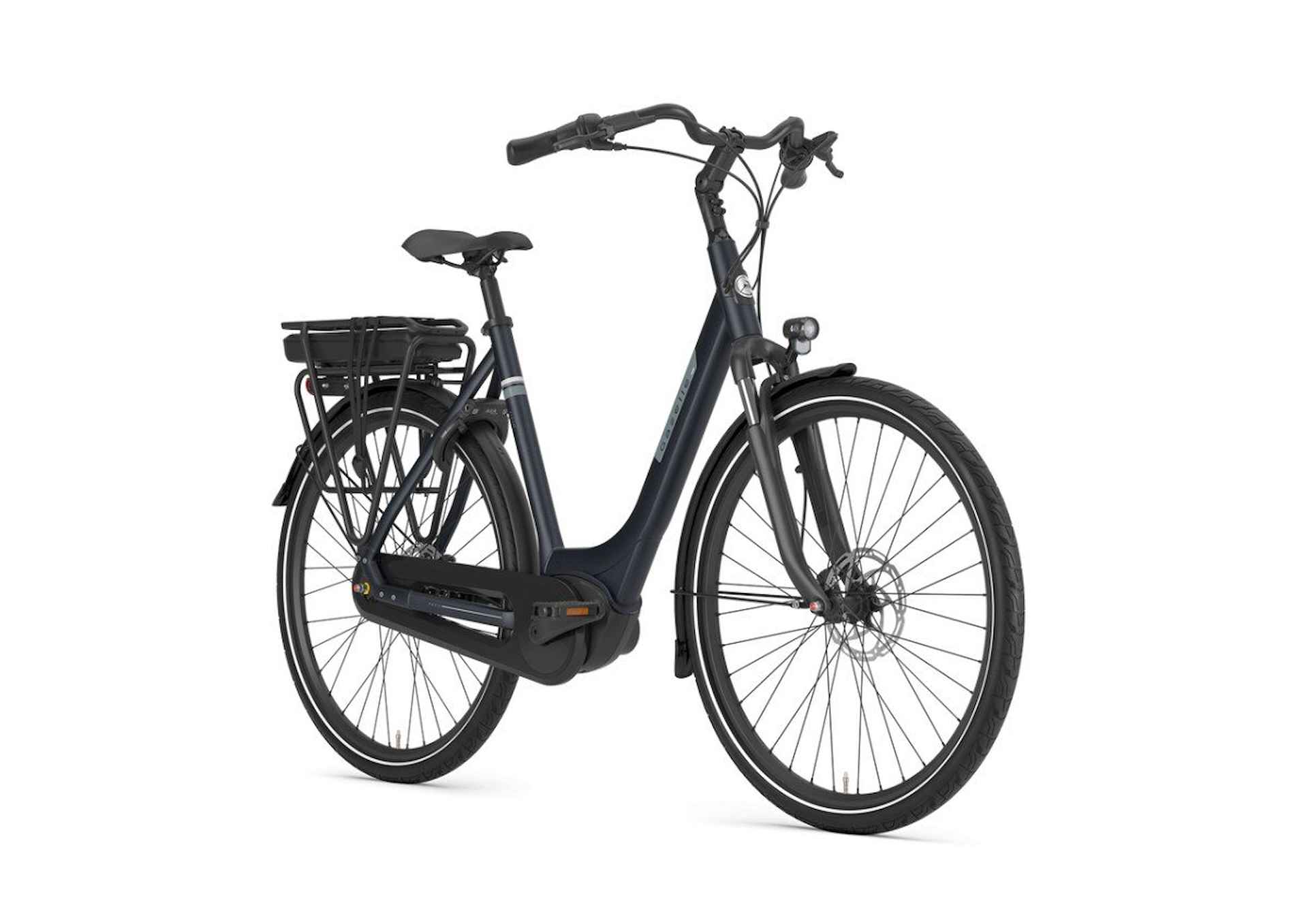 GAZELLE Paris C7 HMB 400Wh Lage instap Graphite Blue Mat 53cm 2025 - 2/2