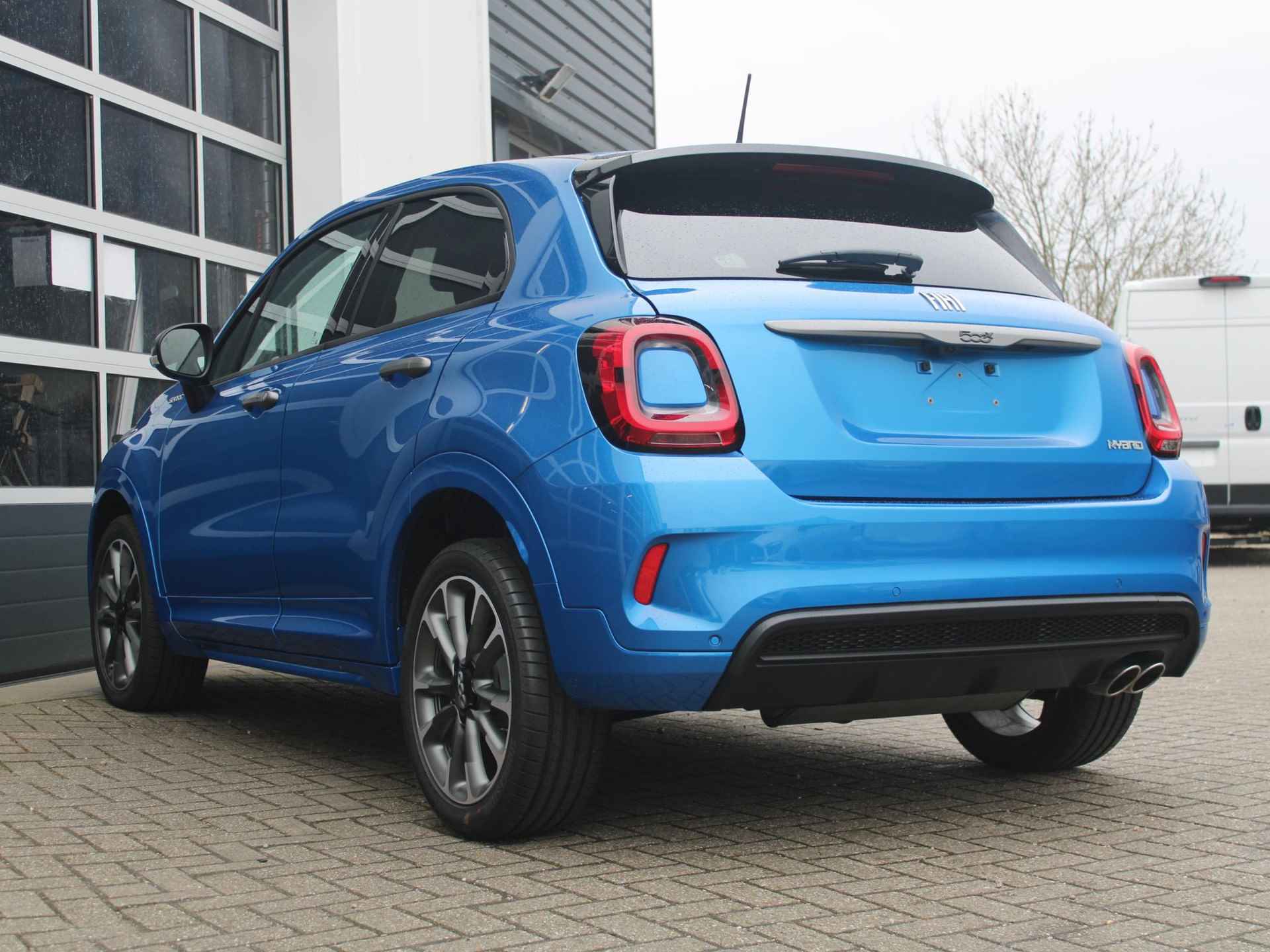 Fiat 500 X 1.5 Hybrid Sport | Automaat | Navi | Clima | Camera | Keyless | Cruise | Apple Carplay | BSM | 18" - 19/20