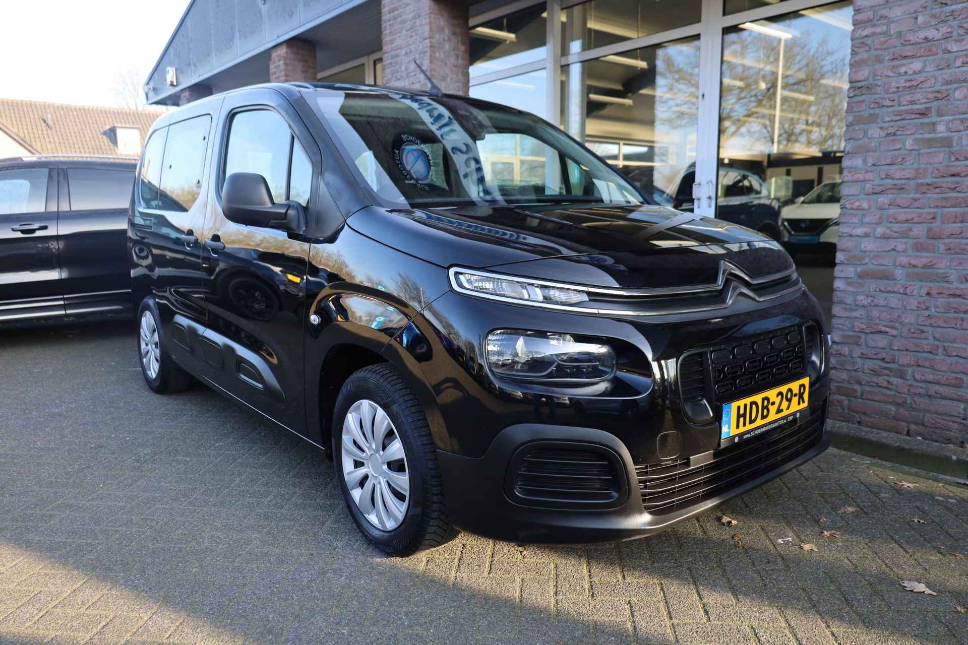 Citroen Berlingo 1.2 PureTech 5-PERSOONS CARPLAY CAMERA CRUISE VERKEERSBORD/RIJBAANDETECTIE - 5/44