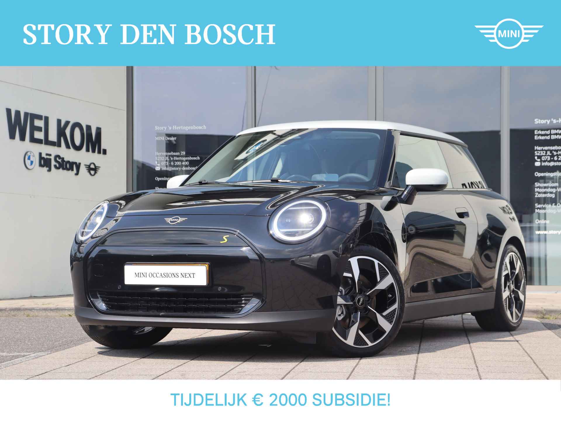 MINI Hatchbck Cooper SE / Classic / Pakket M / 18 inch / Achteruitrijcamera / Stoelverwarming / Head Up Display - 1/33