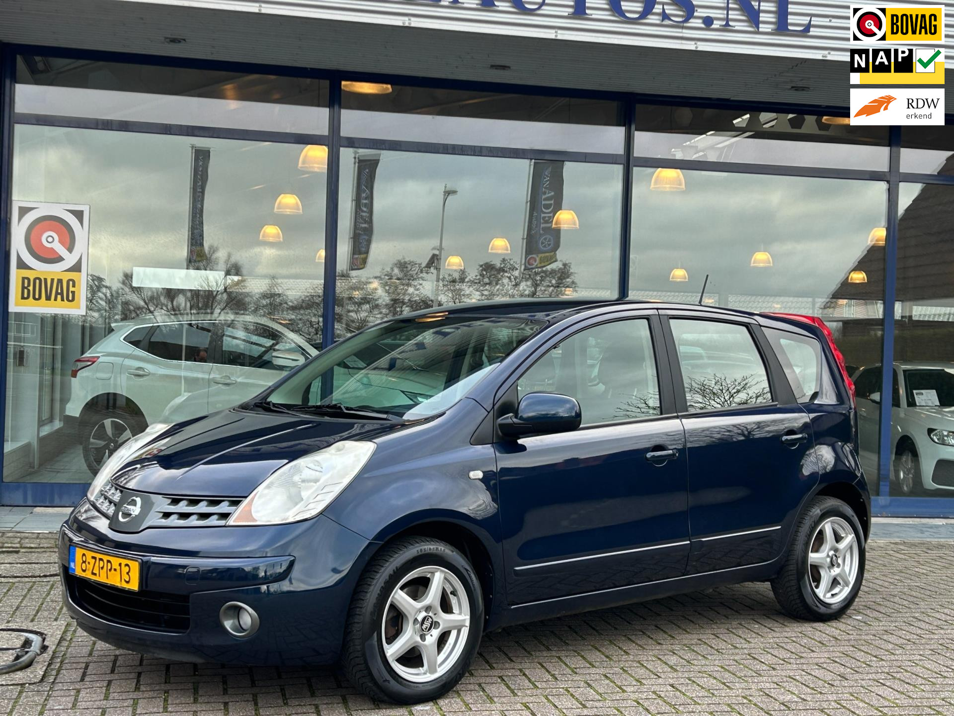 Nissan Note 1.4 Visia Airco LM-Velgen Trekhaak Bluetooth Nieuwe APK Zeer Nette Staat!