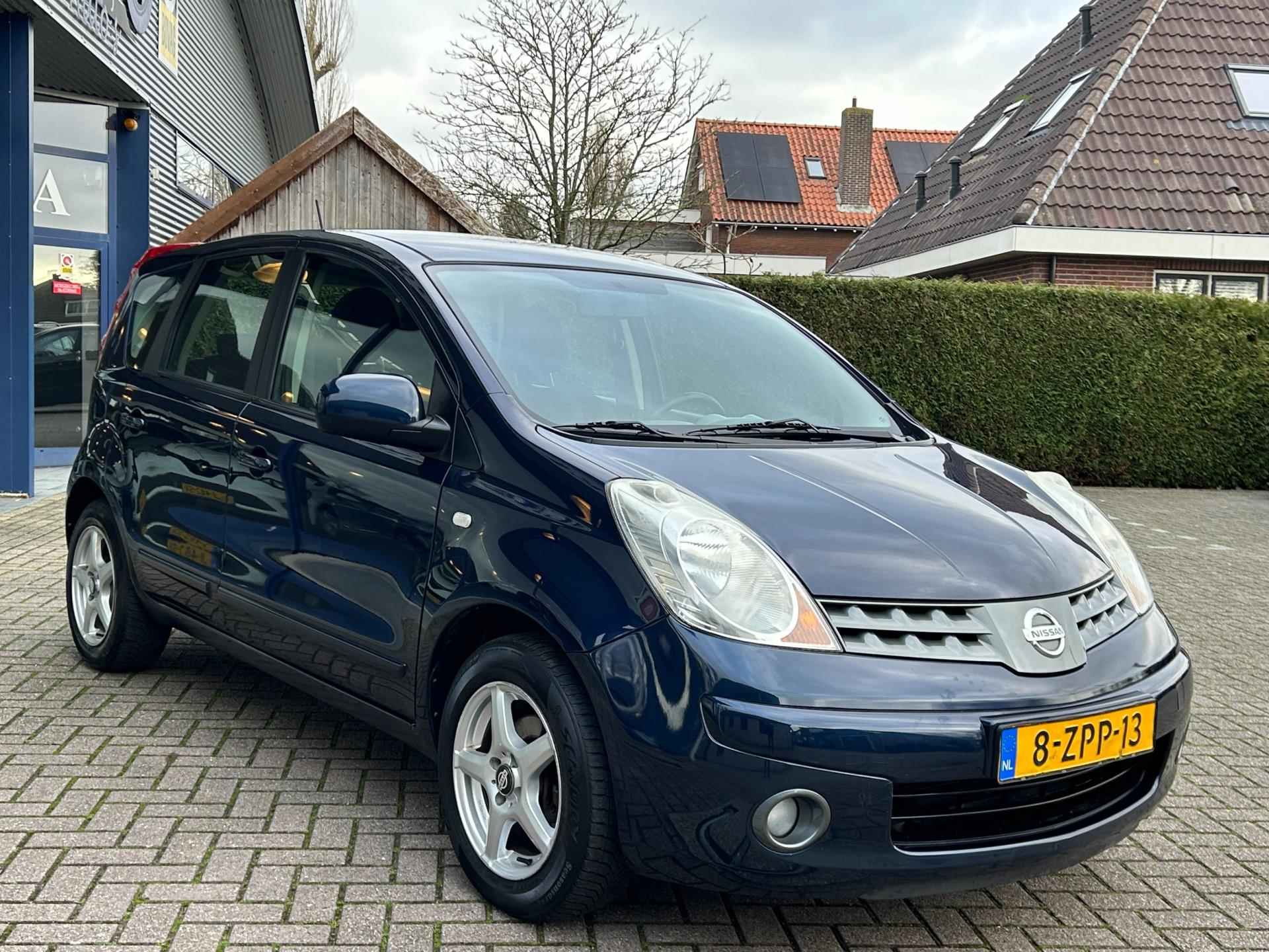 Nissan Note 1.4 Visia Airco LM-Velgen Trekhaak Bluetooth Nieuwe APK Zeer Nette Staat! - 6/22