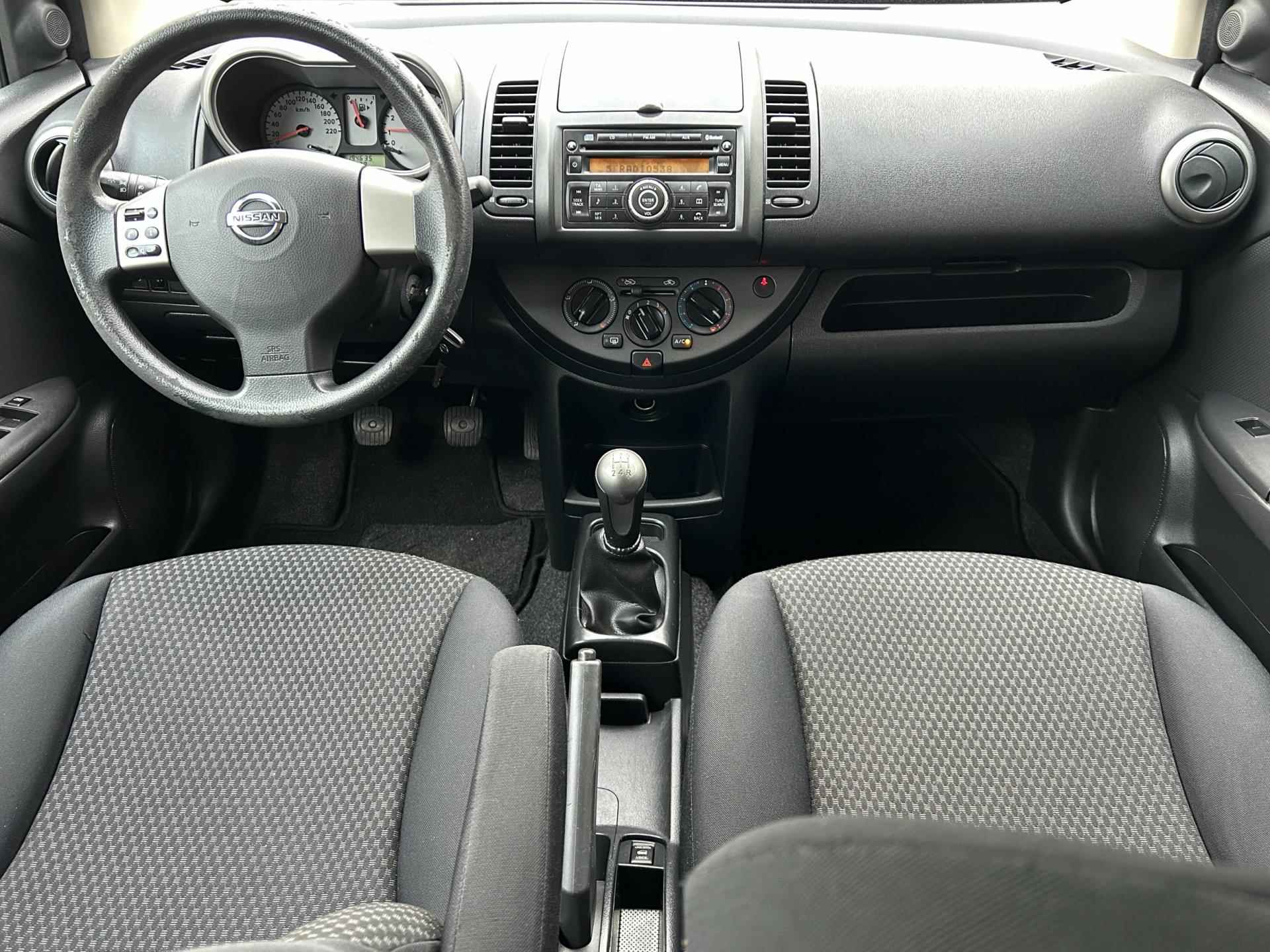 Nissan Note 1.4 Visia Airco LM-Velgen Trekhaak Bluetooth Nieuwe APK Zeer Nette Staat! - 10/22