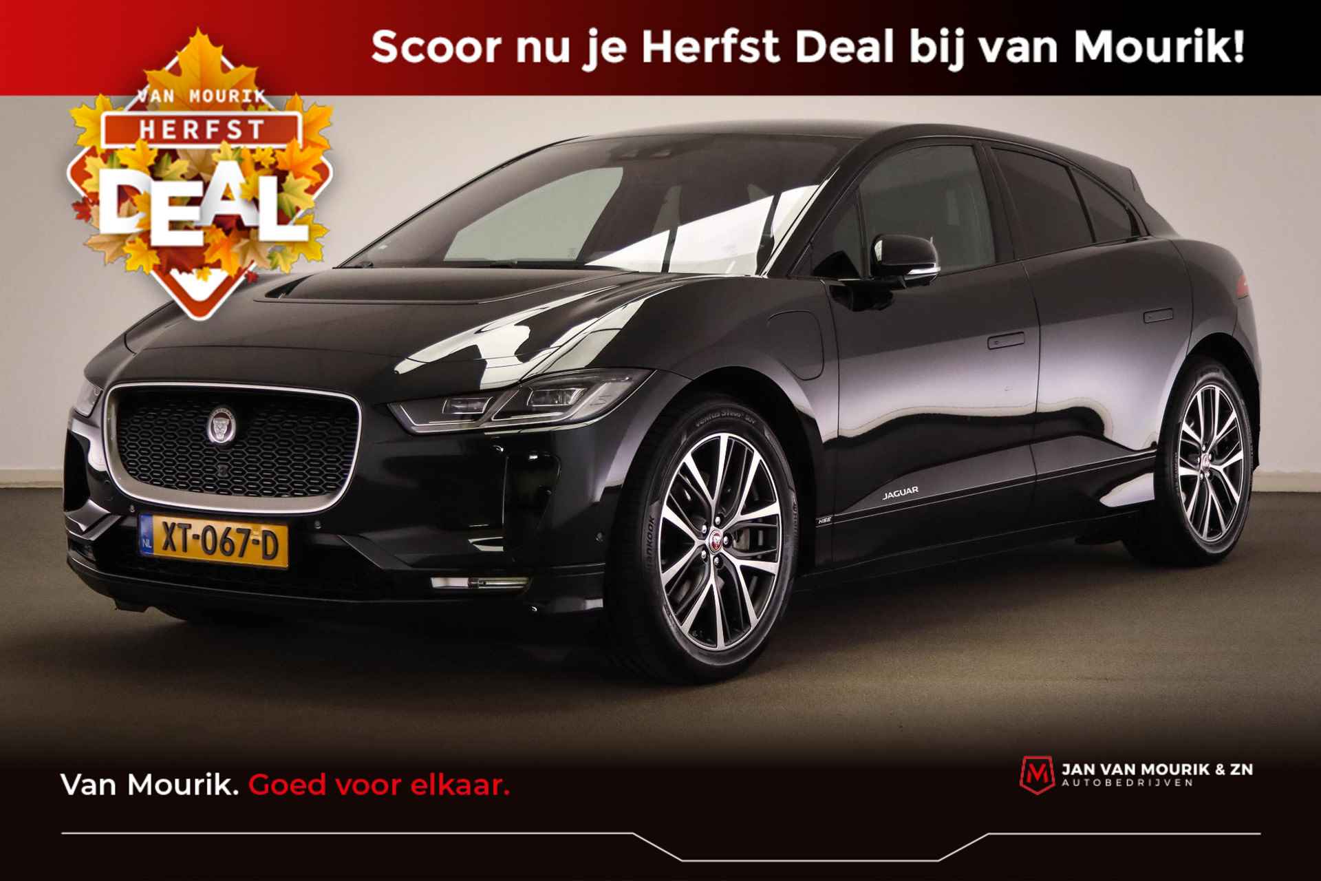 Jaguar I-PACE EV400 First Edition 90 kWh | PANORAMADAK | LUCHTVERING | HEAD UP | ACC | DAB | APPLE | 360 CAMERA | TREKHAAK | 20" | DEALER ONDERHOUDEN - 1/54