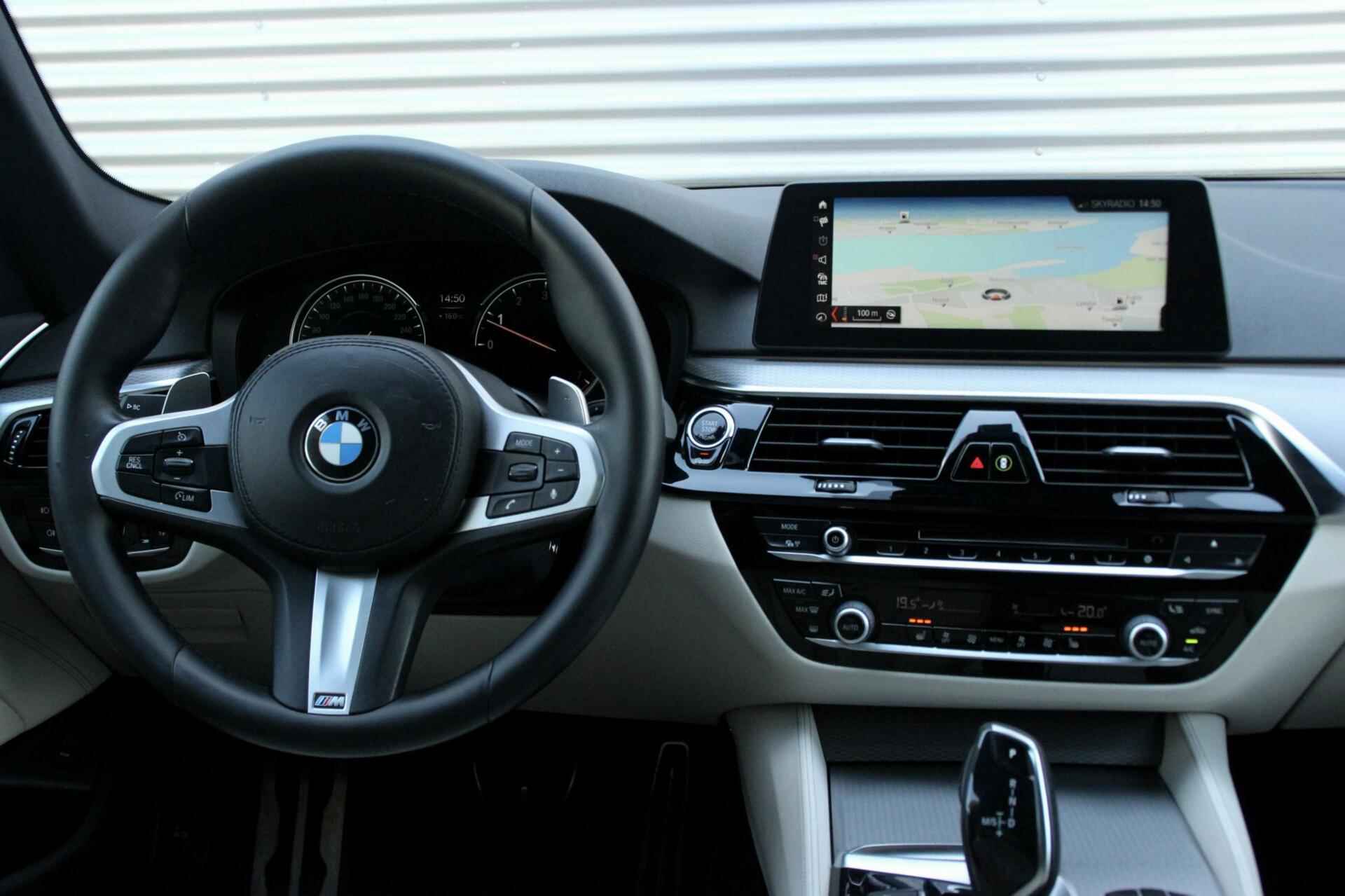 BMW 5-serie Touring 530i M pakket M Sport Automaat 252 PK |PANO, NAVIGATIE, ACC, CLIMATE, STOELVERWARMING, CAMERA, LED, PDC| - 7/28