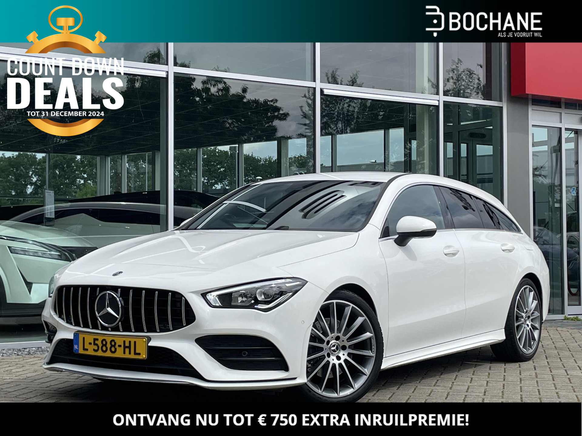 Mercedes-Benz CLA-klasse Shooting Brake 200 Business Solution AMG | Carplay | 19 inch