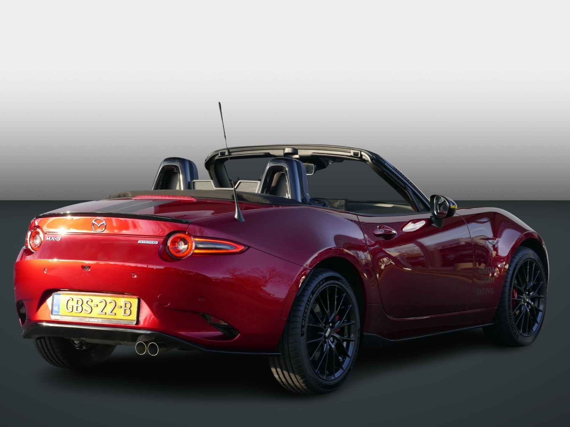 Mazda MX-5 2.0 SkyActiv-G 184 Homura | Mazda Spirit Racing 1of1 | Uniek | Recaro | BBS | Brembo | Aero Pack | Billstein | Keyless Block | Speciale Coating | RIJKLAARPRIJS! - 5/29