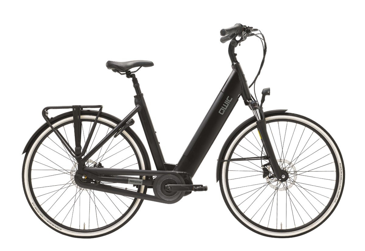 QWIC Premium I MN7+ LEENFIETS Dames Charcoal Black 49cm M 2021