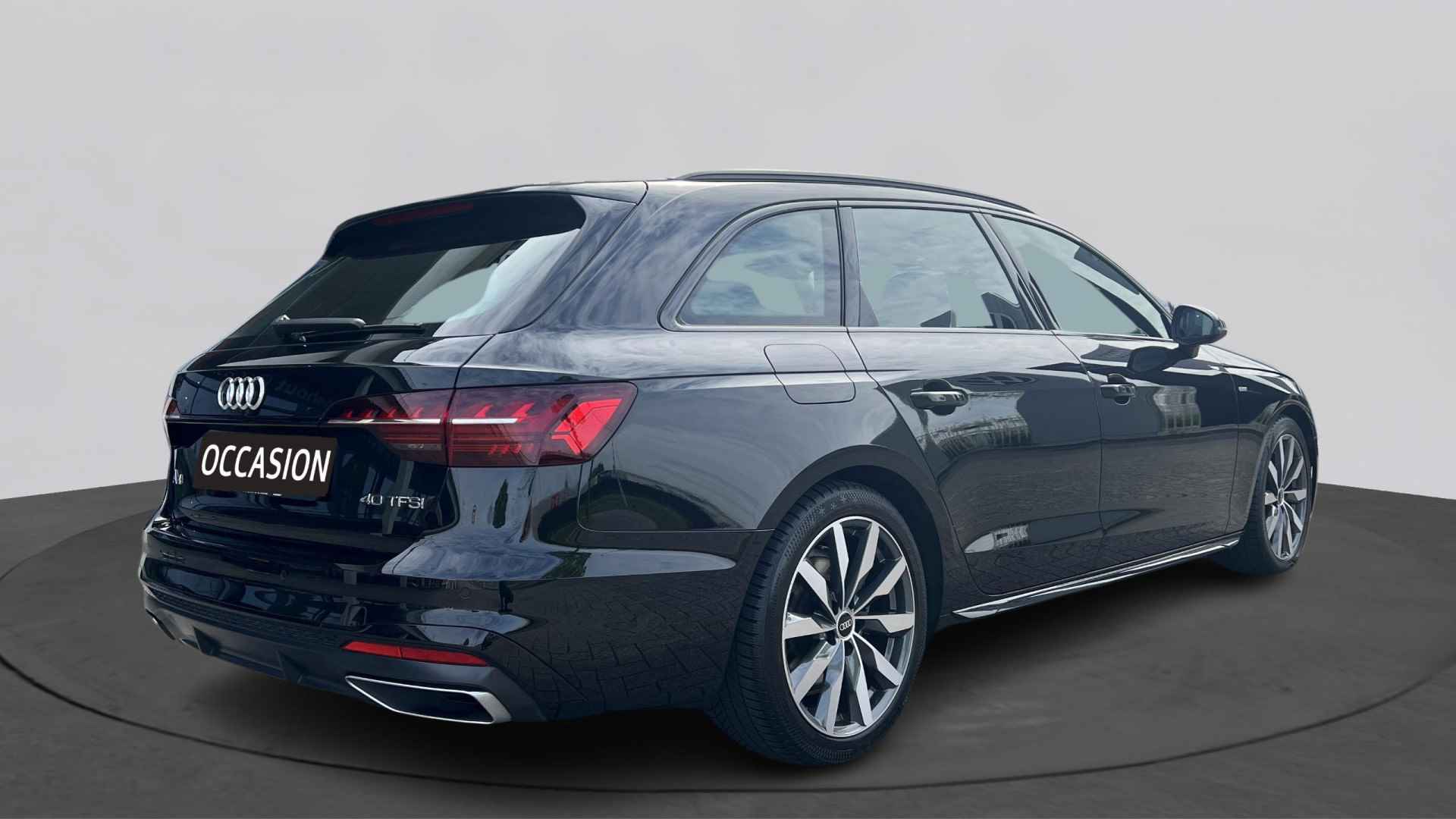 Audi A4 Avant 40 TFSI 204pk S edition / Optiekpakket zwart / Ambiente Lichtpakket / Full LED - 5/26