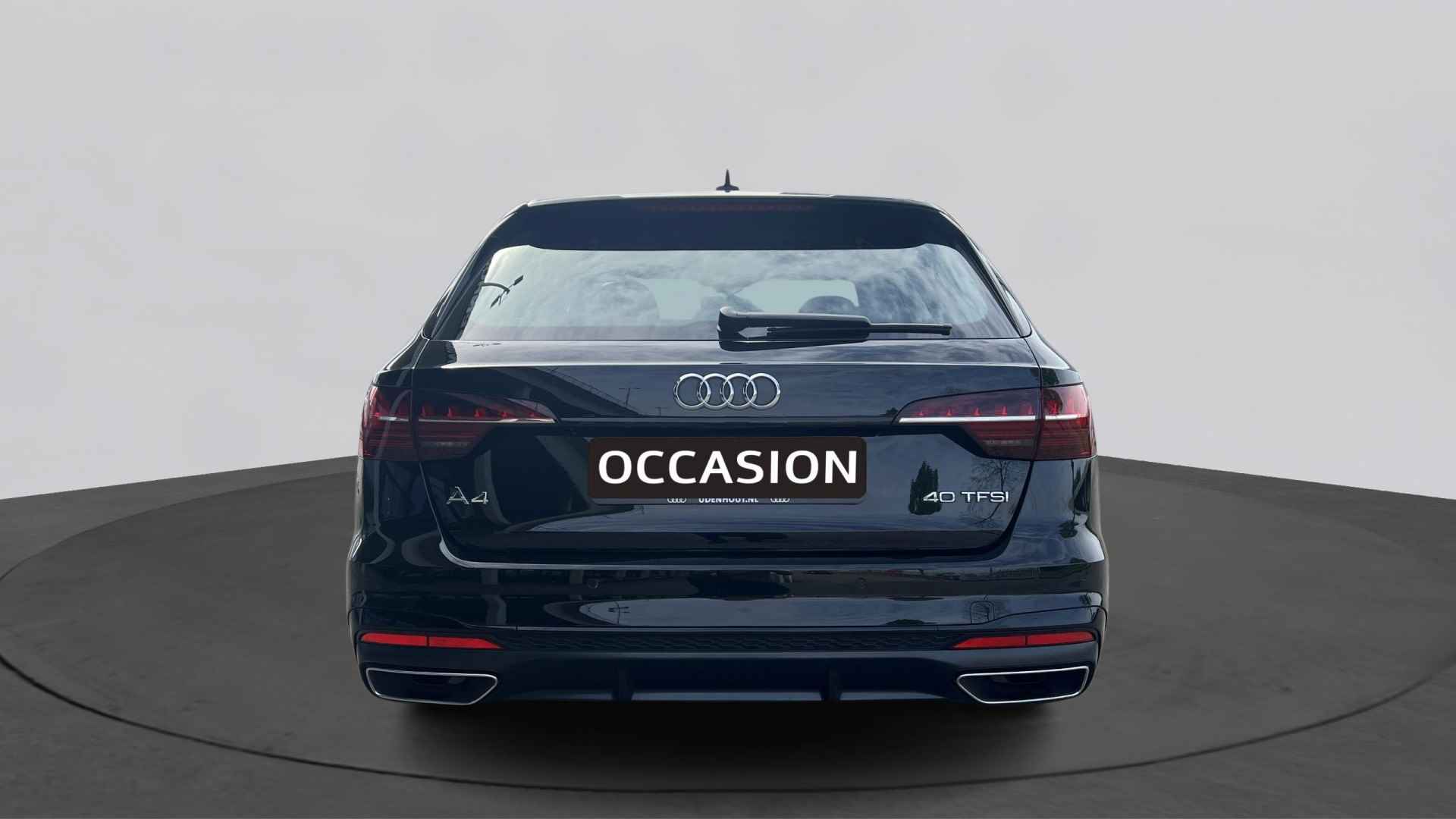 Audi A4 Avant 40 TFSI 204pk S edition / Optiekpakket zwart / Ambiente Lichtpakket / Full LED - 6/26