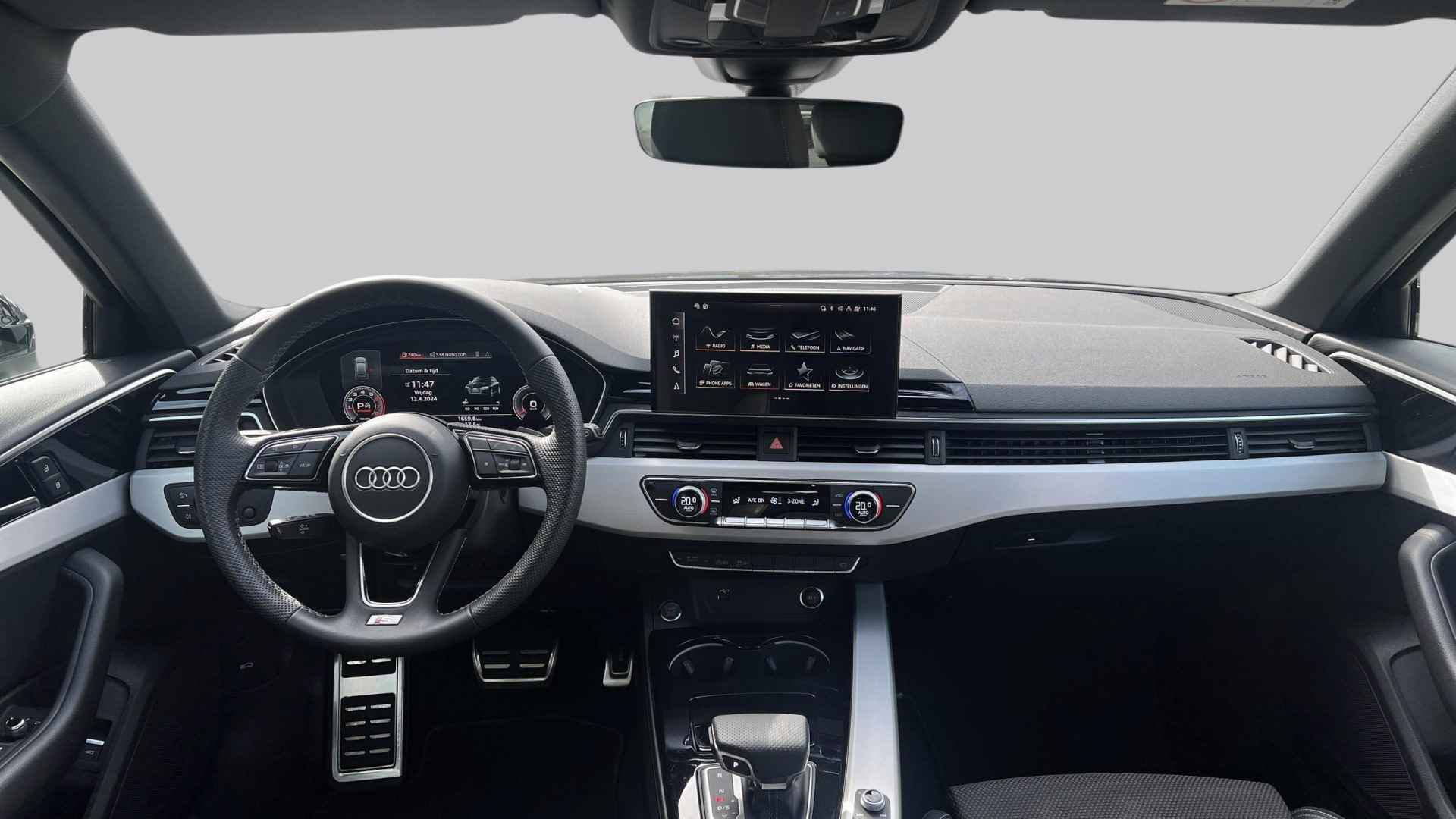 Audi A4 Avant 40 TFSI 204pk S edition / Optiekpakket zwart / Ambiente Lichtpakket / Full LED - 13/26