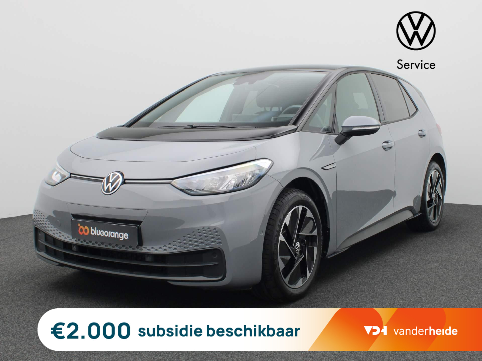 Volkswagen ID.3 Pro Edition Advantage 58 kWh 204PK Alarm, Navigatie, Achteruitrijcamera, Keyless, Extra Getinte ramen, Stoel- & Stuurverwarming, 18" LM Velgen