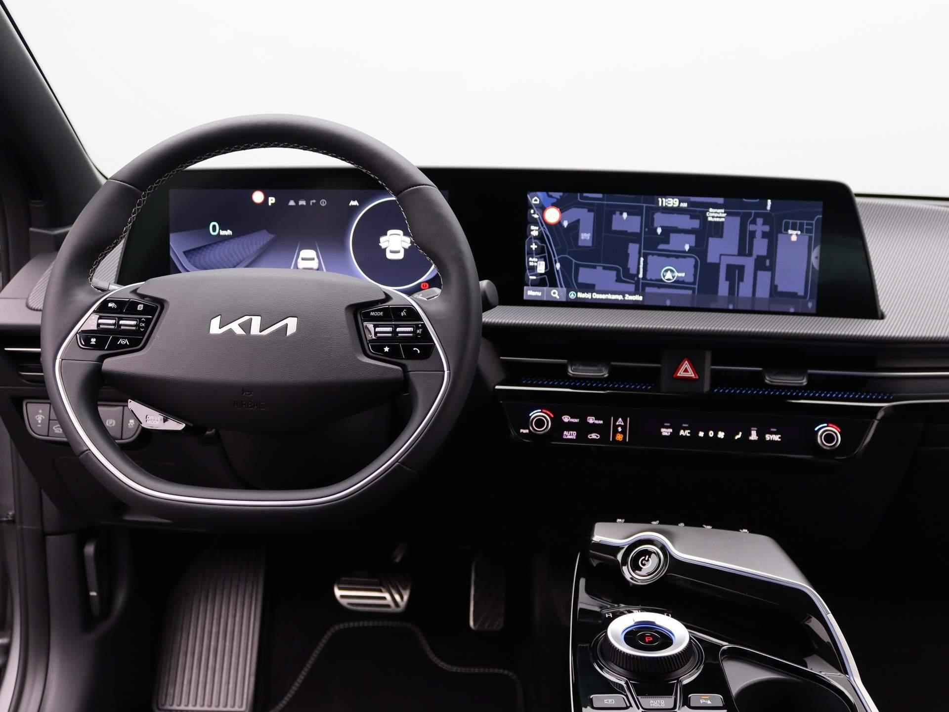 Kia EV6 GT-Line AWD 77.4 kWh | Uit voorraad Leverbaar| 360 Camera | Elektrische achter Klep | Stoelverwarming | Glazen Schuif -/kanteldak - 8/47