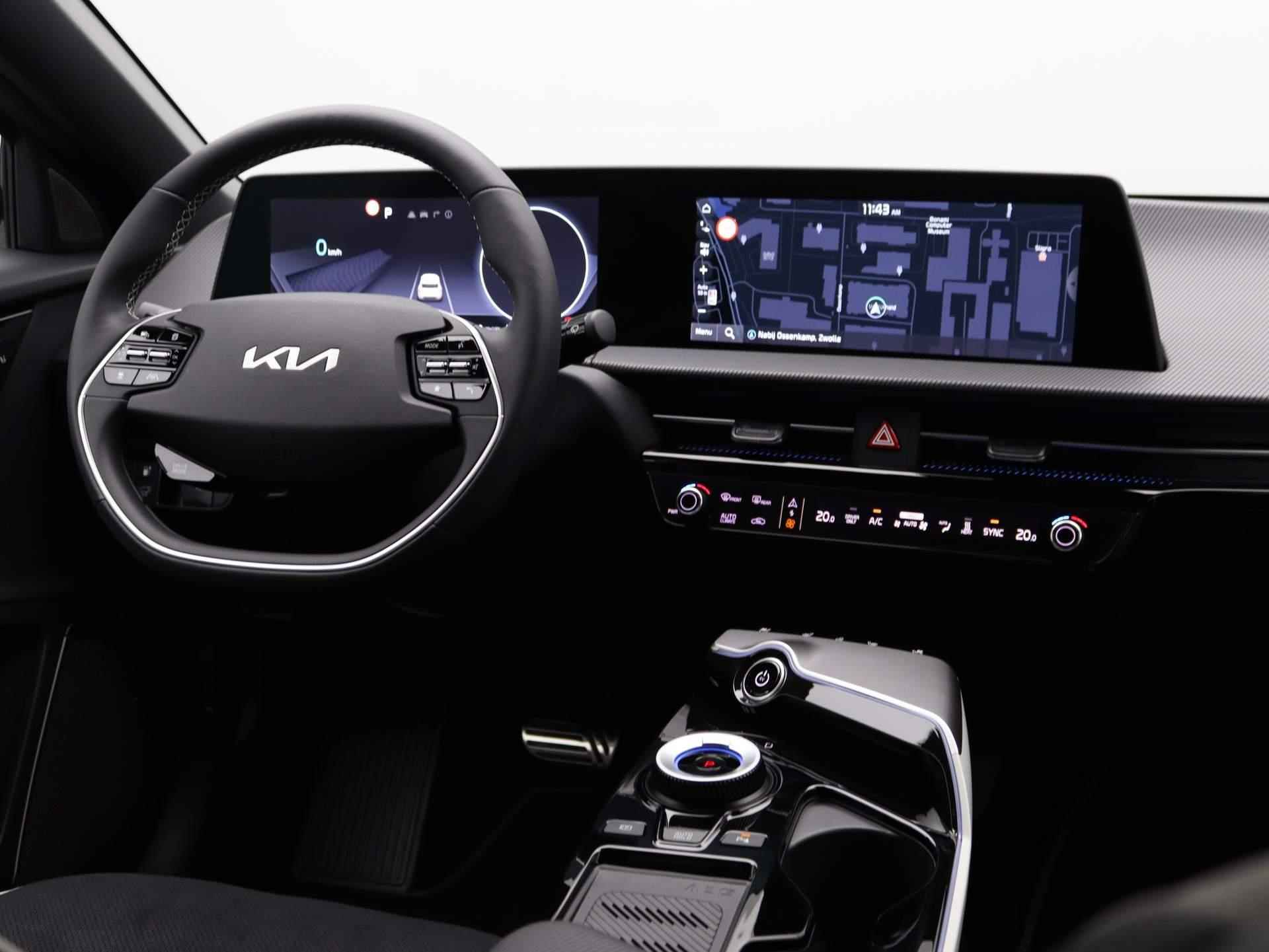 Kia EV6 GT-Line AWD 77.4 kWh | Uit voorraad Leverbaar| 360 Camera | Elektrische achter Klep | Stoelverwarming | Glazen Schuif -/kanteldak - 32/47