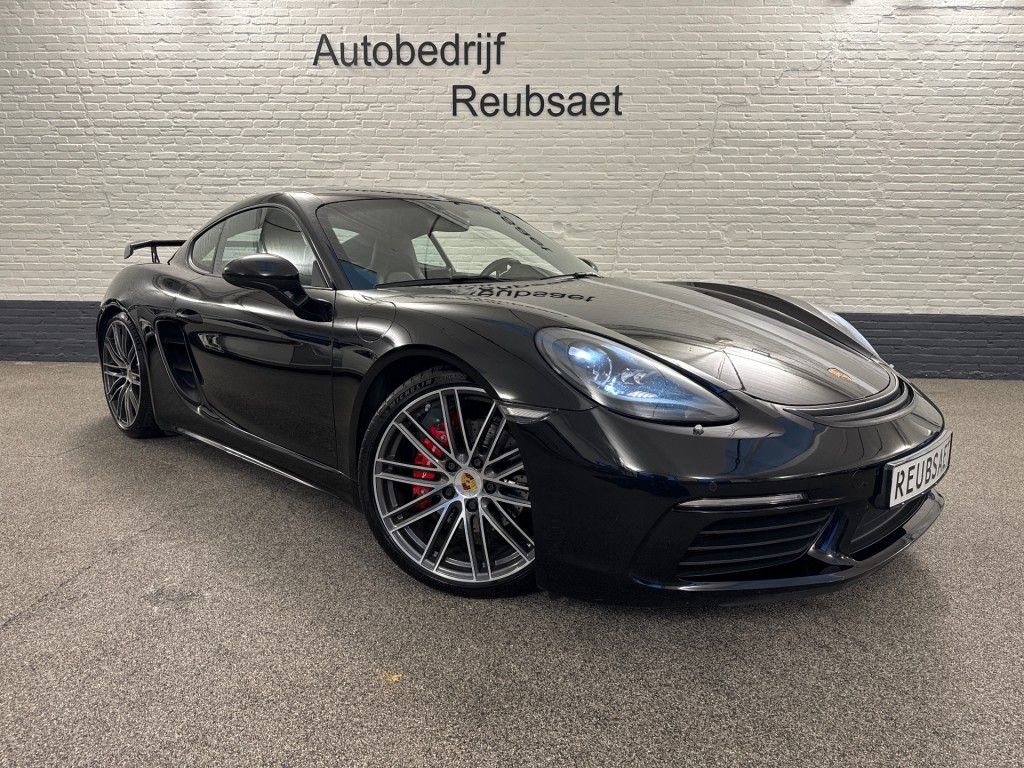 PORSCHE 718 Cayman S 2.5 TechArt 400PK  PDK Leer PDLS CarPlay Incl 12Mnd Garan