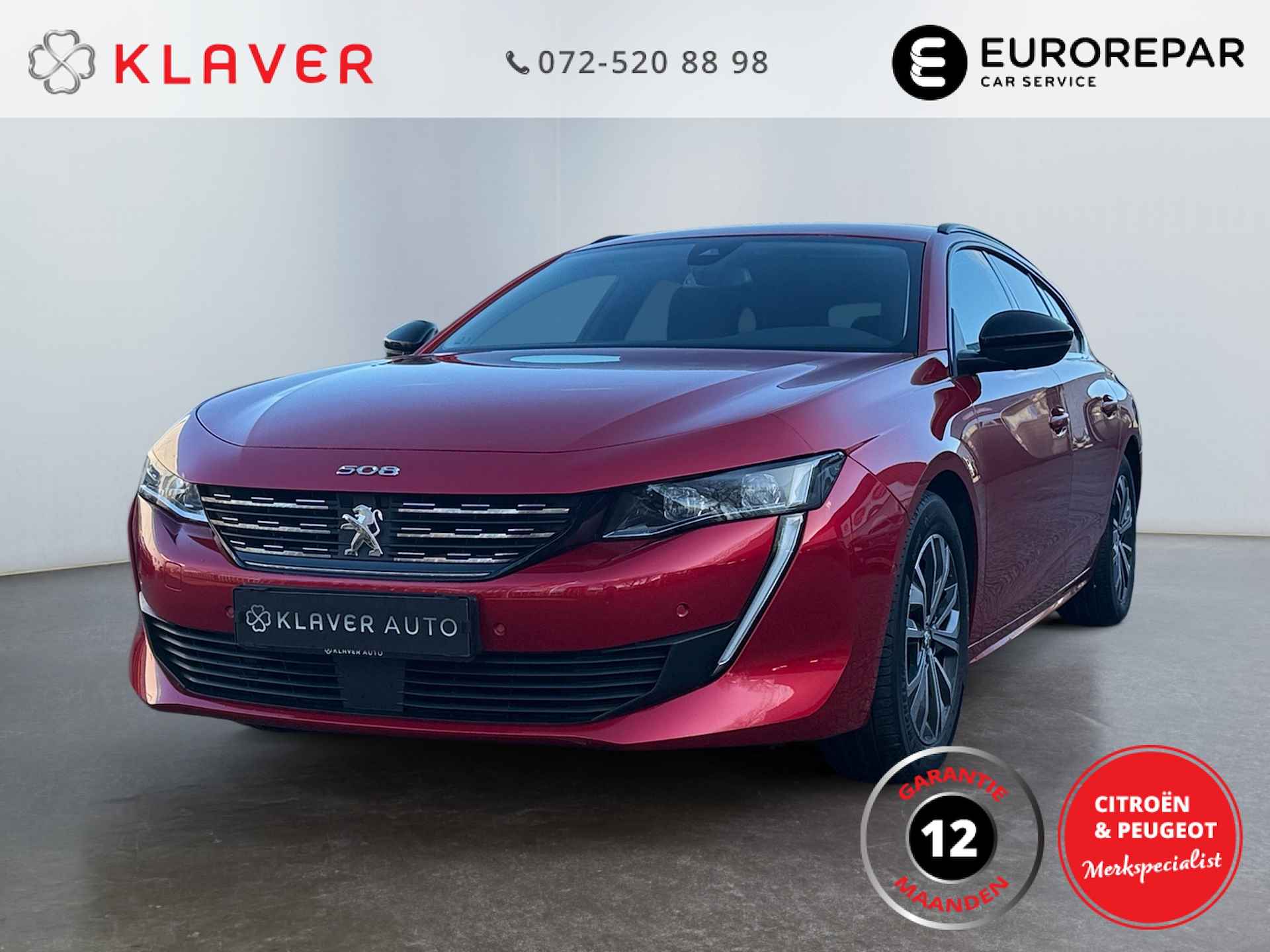 Peugeot 508 SW 130PK All. Pack Bns| Automaat | Stoelverw | Navi | Camera