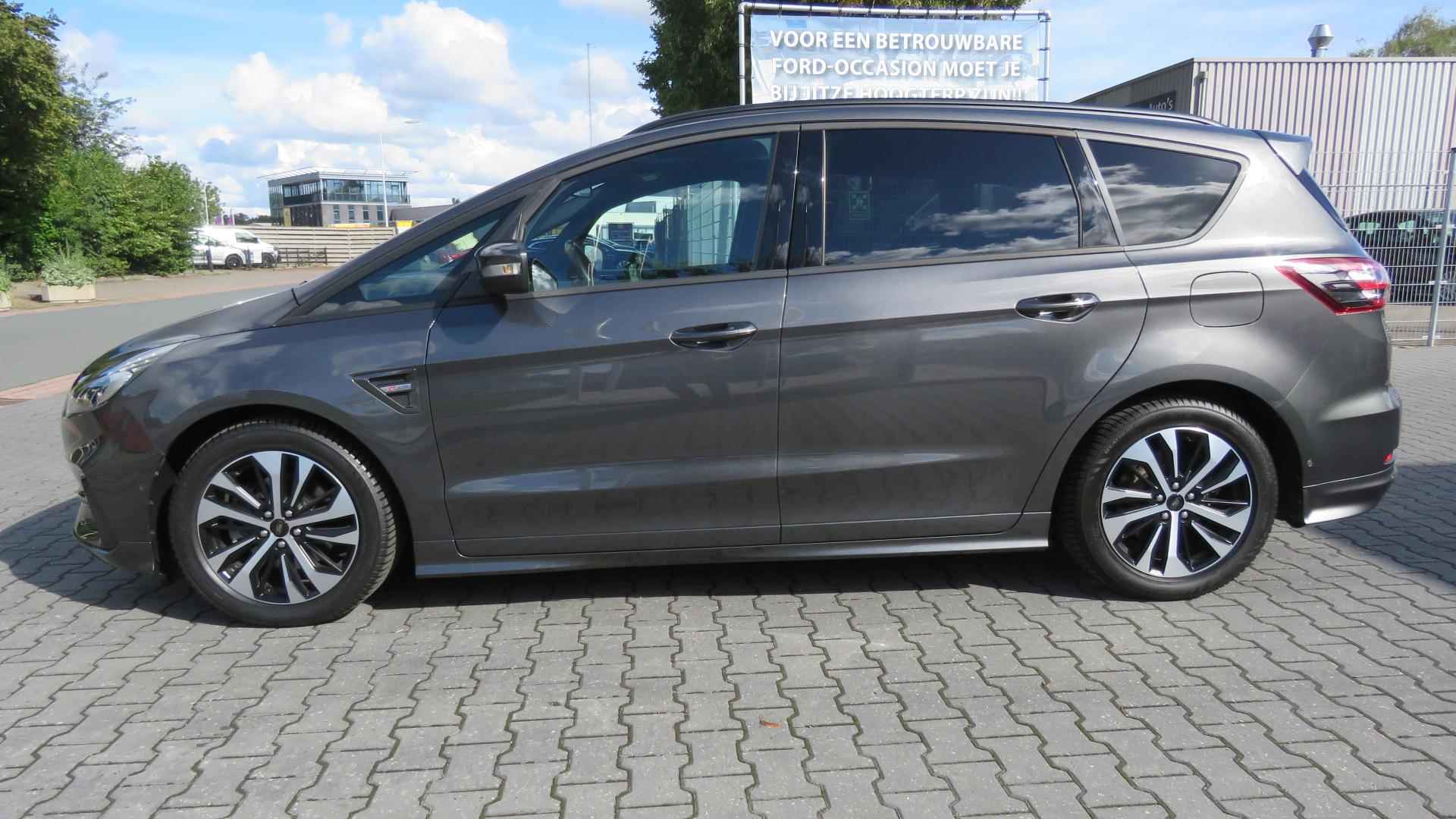 Ford S-Max 2.5 HYBRIDE 190 pk ST-Line 5 pers. Automaat, ParkPack, WinterPack, LED, Adapt. Cruise, 24648 km !! - 3/34