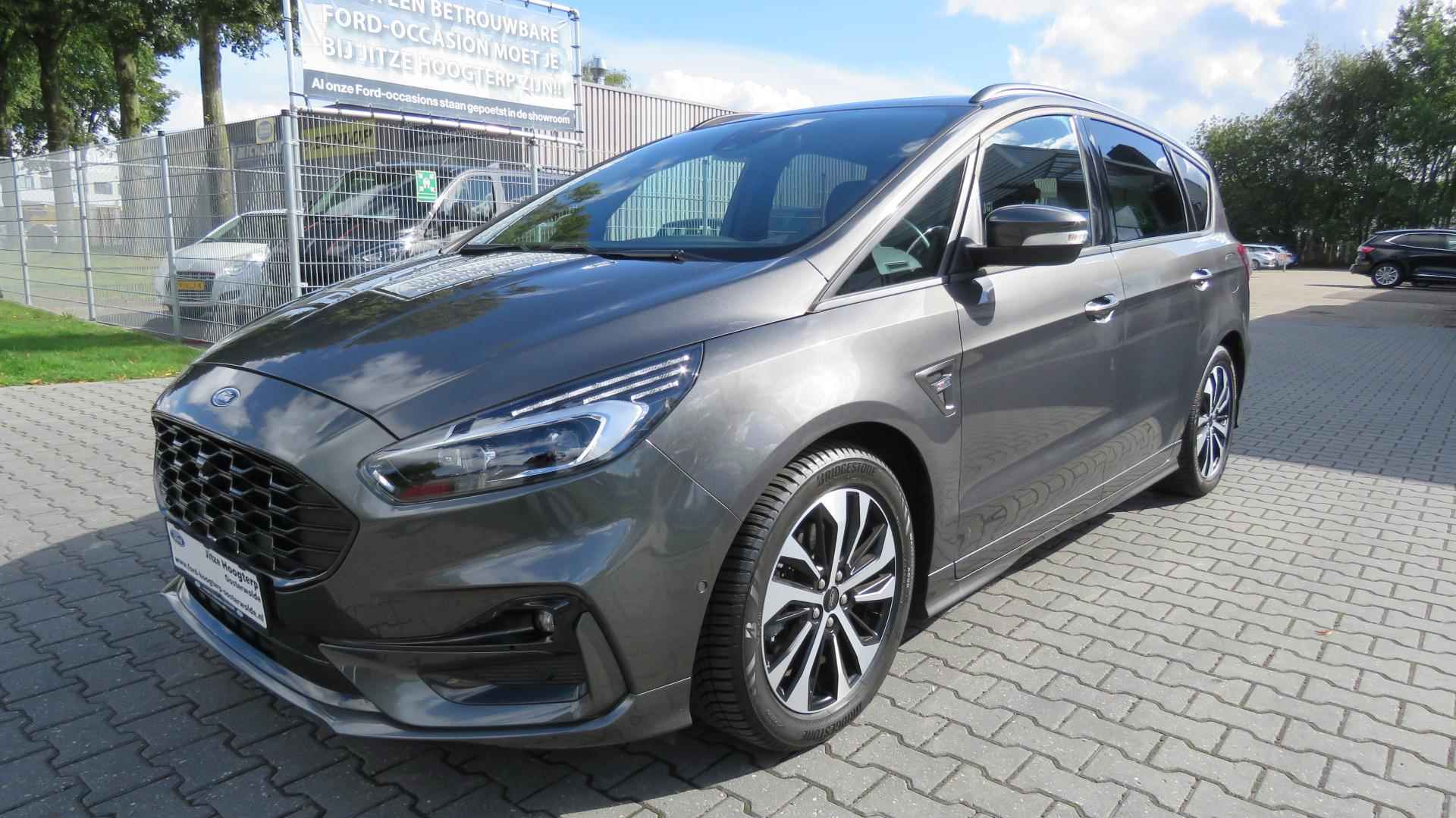 Ford S-Max 2.5 HYBRIDE 190 pk ST-Line 5 pers. Automaat, ParkPack, WinterPack, LED, Adapt. Cruise, 24648 km !! - 10/34