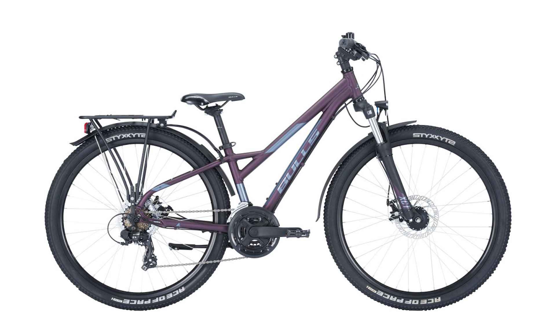 BULLS Zarena Street 26 21-spd Deep Berry Matt 26" 32cm 2023 - 1/1