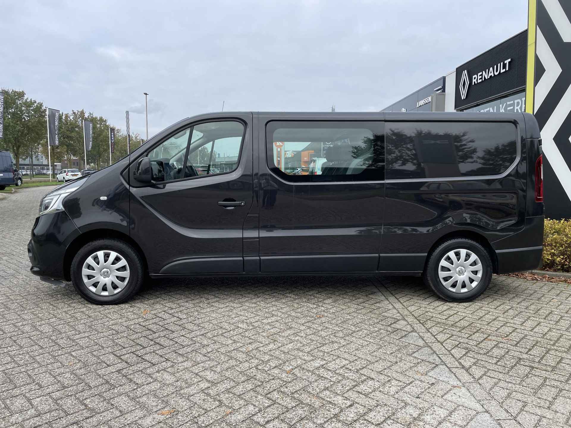 Renault Trafic 2.0 dCi 120 PK ''Dubbele Cabine, Navi, Clima, LED, Trekhaak" - 4/30