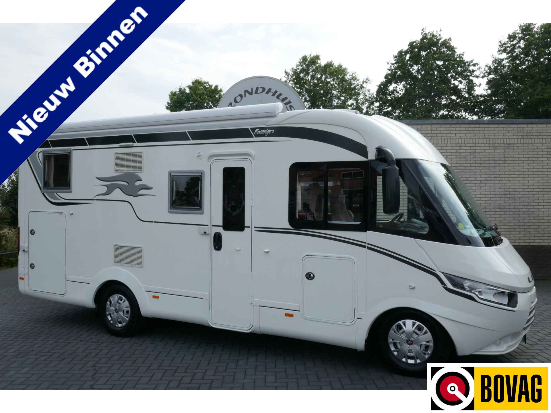 Laika Ecovip 609 Integraal 150 pk Euro5 Fiat Ducato Maxi **Enkele bedden/Hefbed/Zonnepaneel/Lithium/Satelliet TV//Veel opties/2e eigen - 1/62