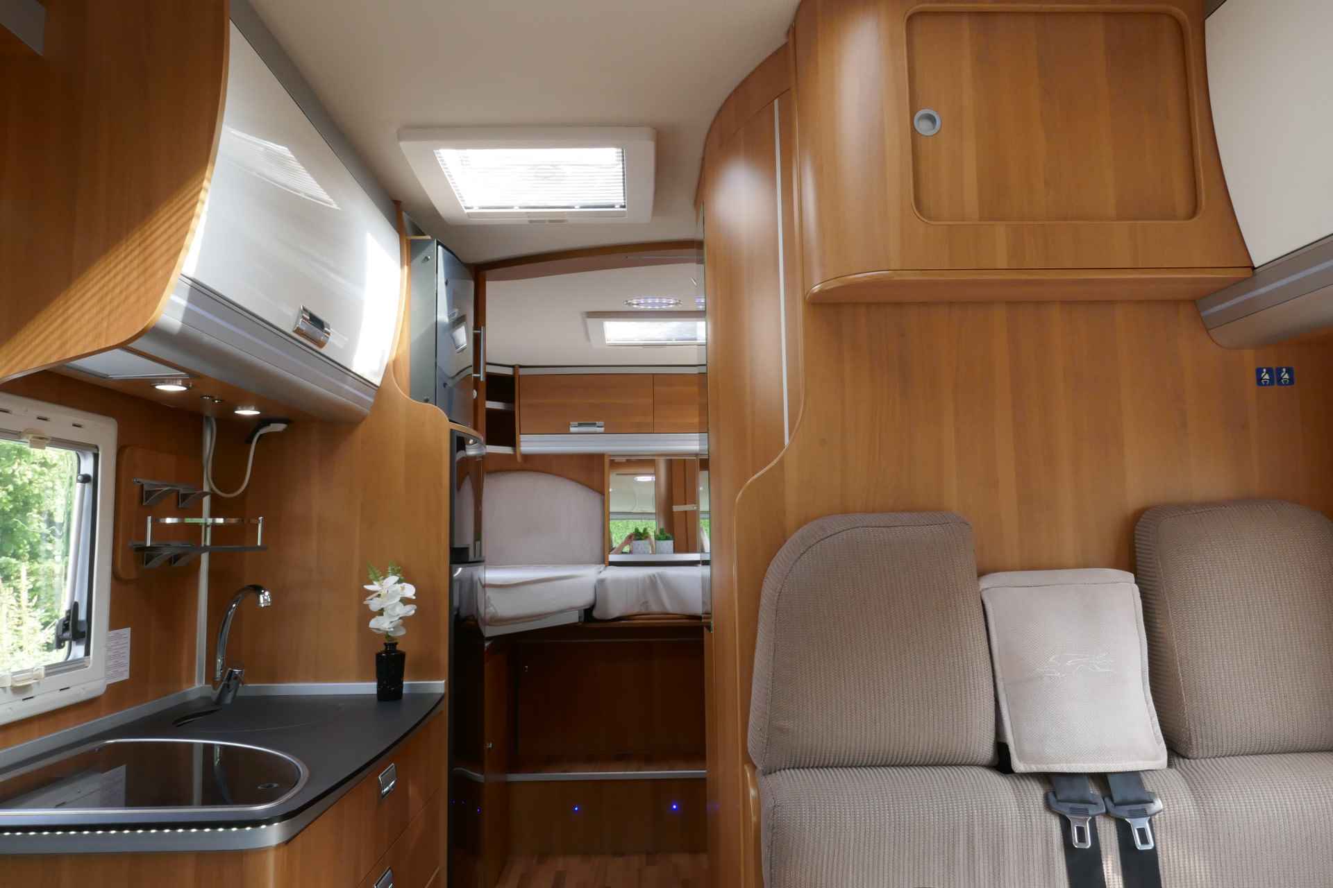 Laika Ecovip 609 Integraal 150 pk Euro5 Fiat Ducato Maxi **Enkele bedden/Hefbed/Zonnepaneel/Lithium/Satelliet TV//Veel opties/2e eigen - 9/62