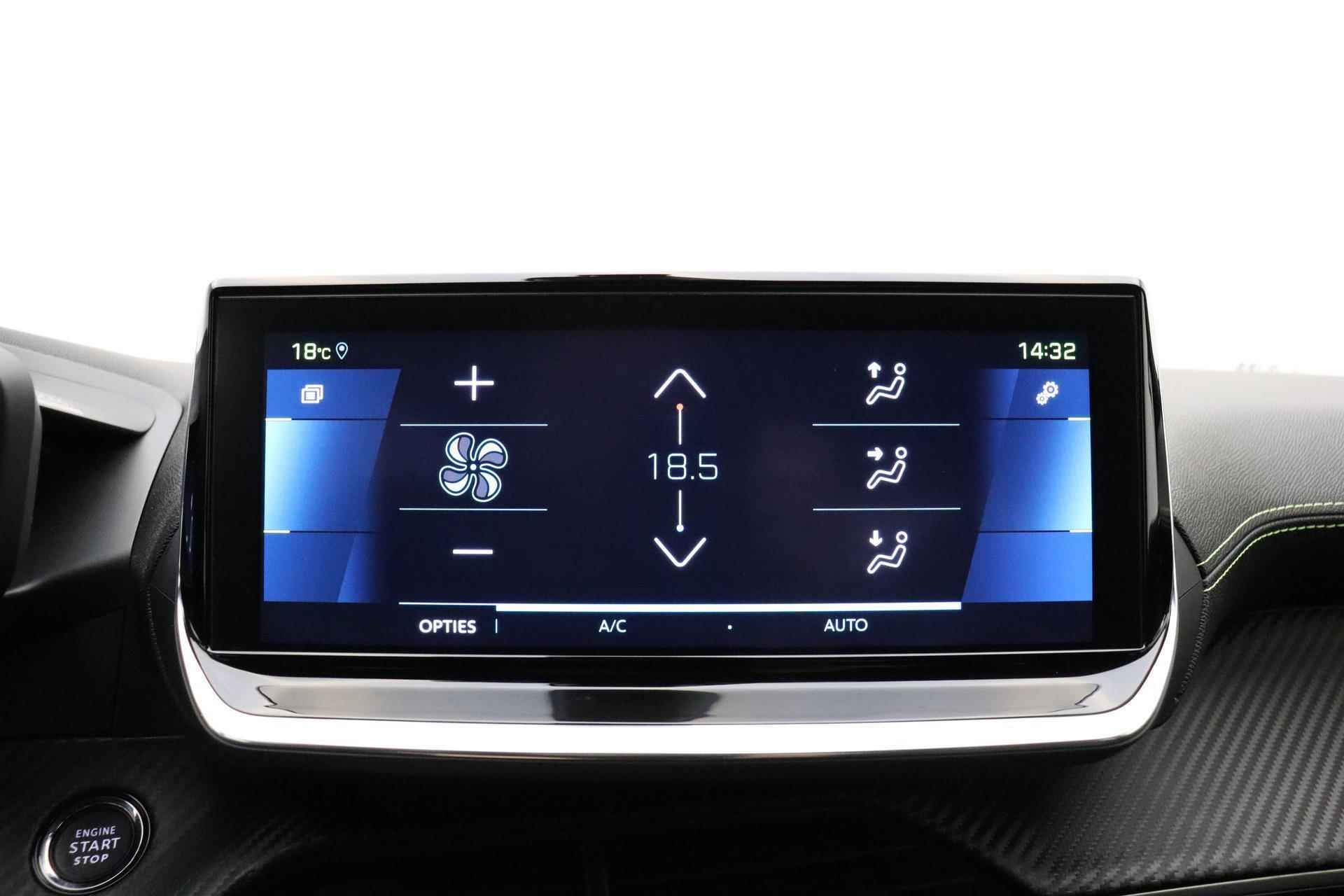 Peugeot e-208 EV GT 350 50 kWh | 3-Fase | Achteruitrijcamera | Keyless start & entry | LMV | Navigatie | Full LED | Parkeersensoren V + A - 24/38