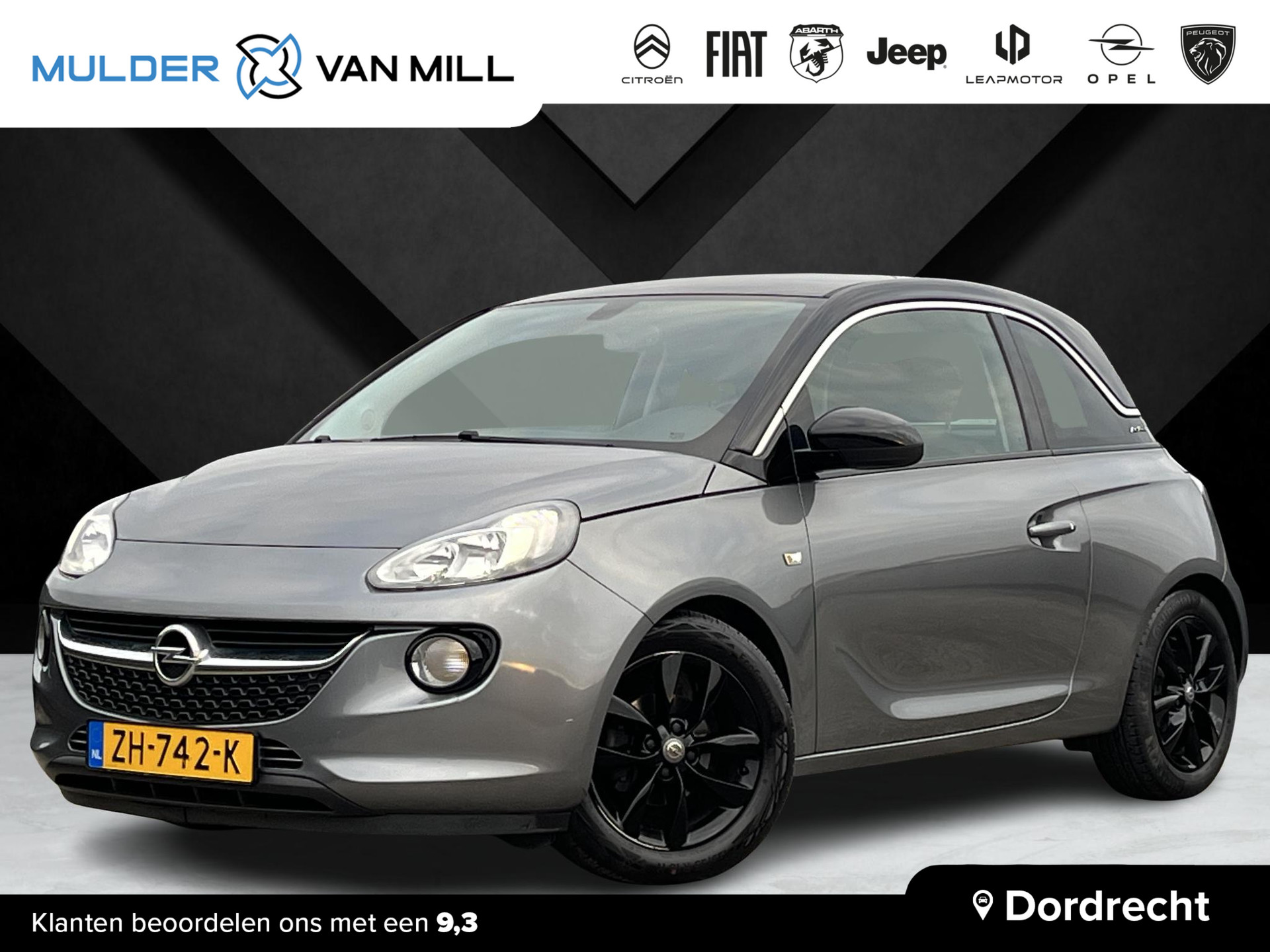 Opel ADAM 1.0 Turbo 90pk BlitZ+ | STOEL- EN STUURVERWARMING | BLACK ROOF PACK | APPLE CARPLAY / ANDROID AUTO | NAVI | ISOFIX |