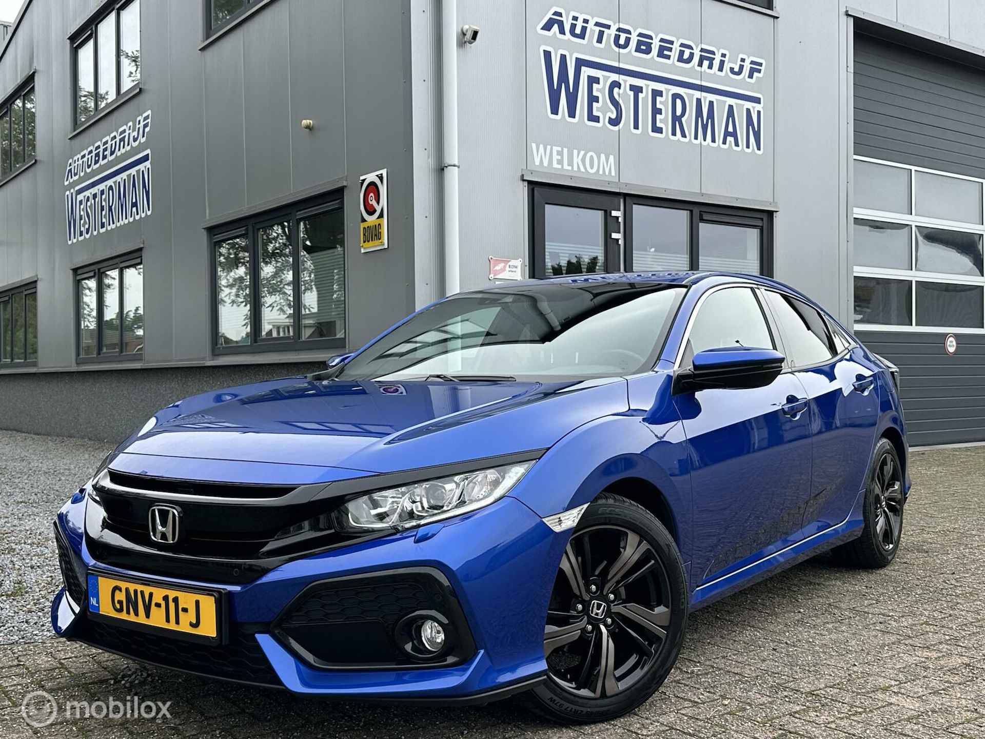 Honda Civic 1.0 i-VTEC Elegance 1ste eigenaar Acc Clima Camera Led Lmv etc