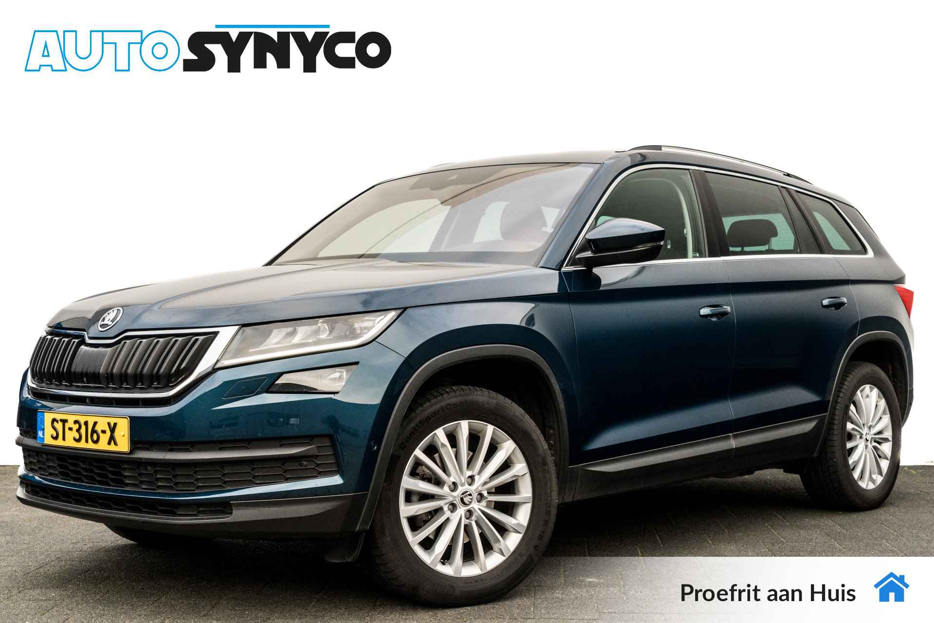 Škoda Kodiaq 1.4 TSi 150 Pk Automaat Style I 1e Eigenaar I LED I Elektr. Trekhaak I Camera I 18 inch. LMV