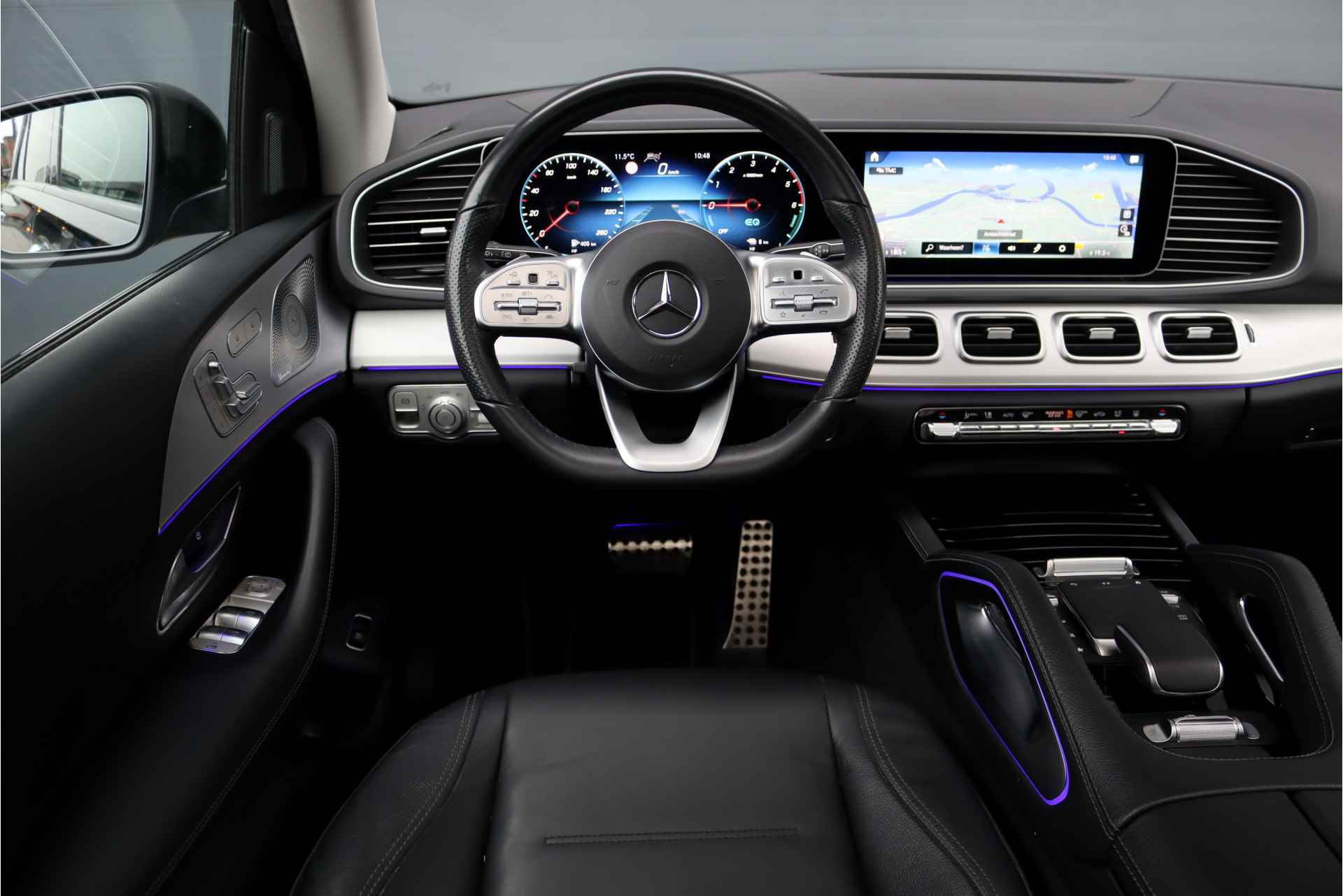 Mercedes-Benz GLE 350 de 4-MATIC AMG Line Aut9, Luchtvering, Panoramadak, Distronic+, Memory, Burmester, Keyless Go, Leder, Surround Camera, Luchtkwaliteitspakket, Rijassistentiepakket, Etc. - 7/49
