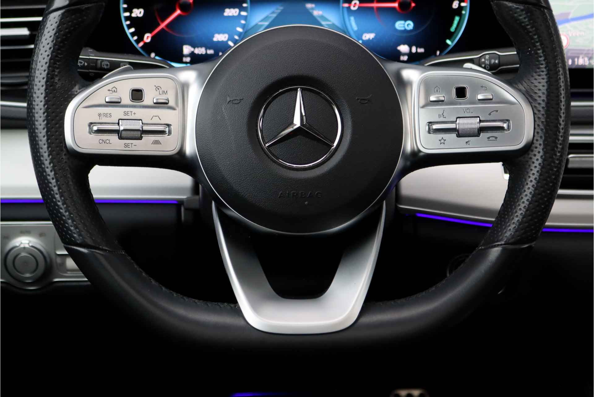 Mercedes-Benz GLE 350 de 4-MATIC AMG Line Aut9, Luchtvering, Panoramadak, Distronic+, Memory, Burmester, Keyless Go, Leder, Surround Camera, Luchtkwaliteitspakket, Rijassistentiepakket, Etc. - 30/49