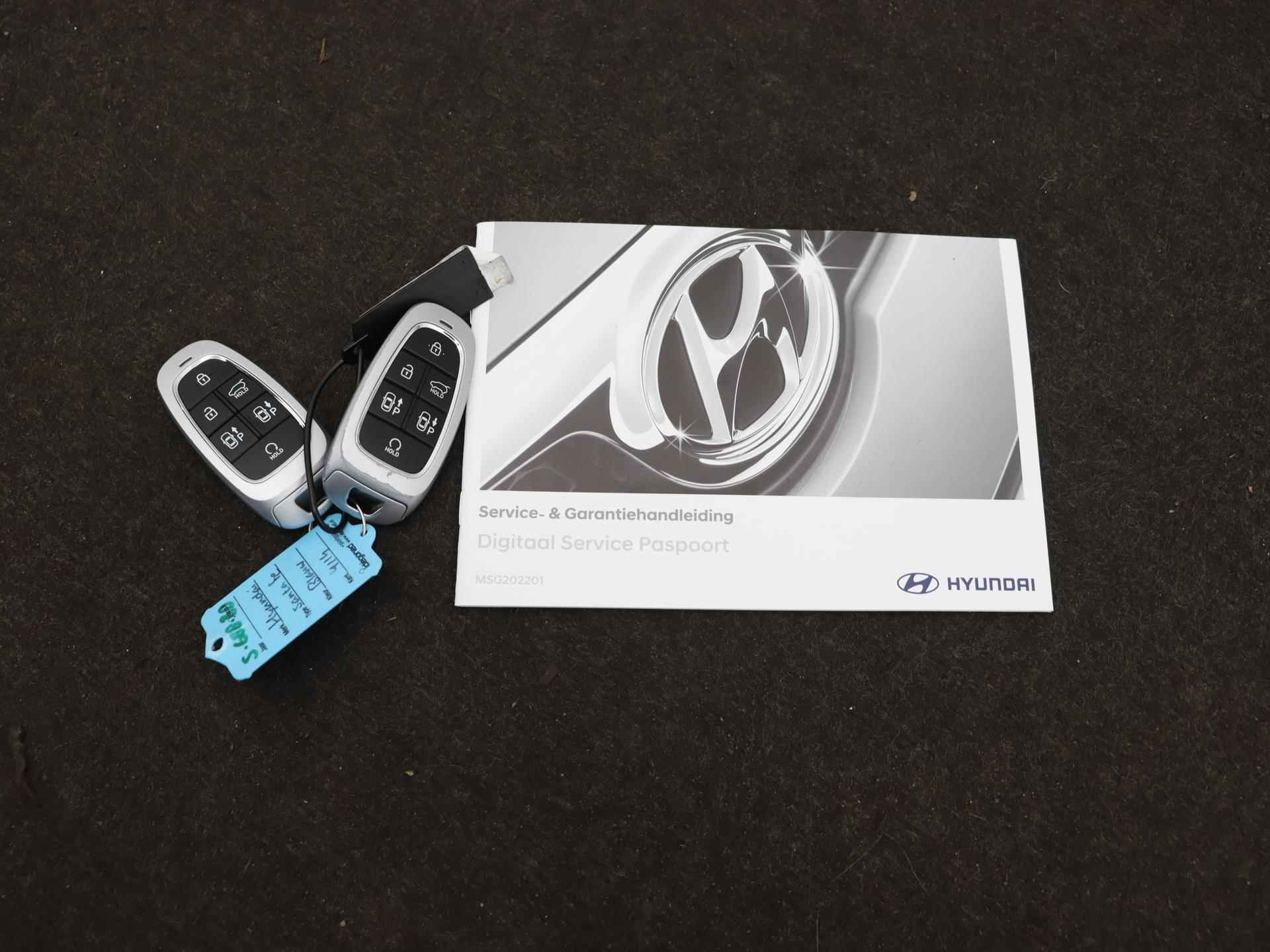 Hyundai Santa Fe 1.6 T-GDI HEV Premium | Outletdeal! | Leer | Stoelventilatie | Stuurverwarming | 360 Camera | Memory | - 6/31
