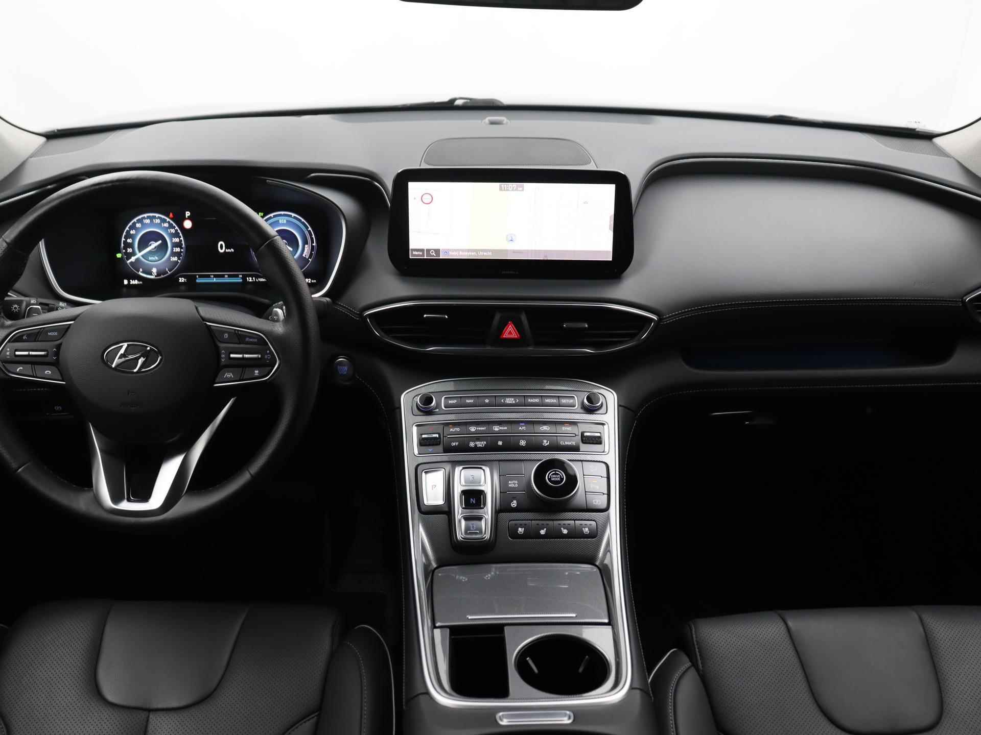 Hyundai Santa Fe 1.6 T-GDI HEV Premium | Outletdeal! | Leer | Stoelventilatie | Stuurverwarming | 360 Camera | Memory | - 8/31