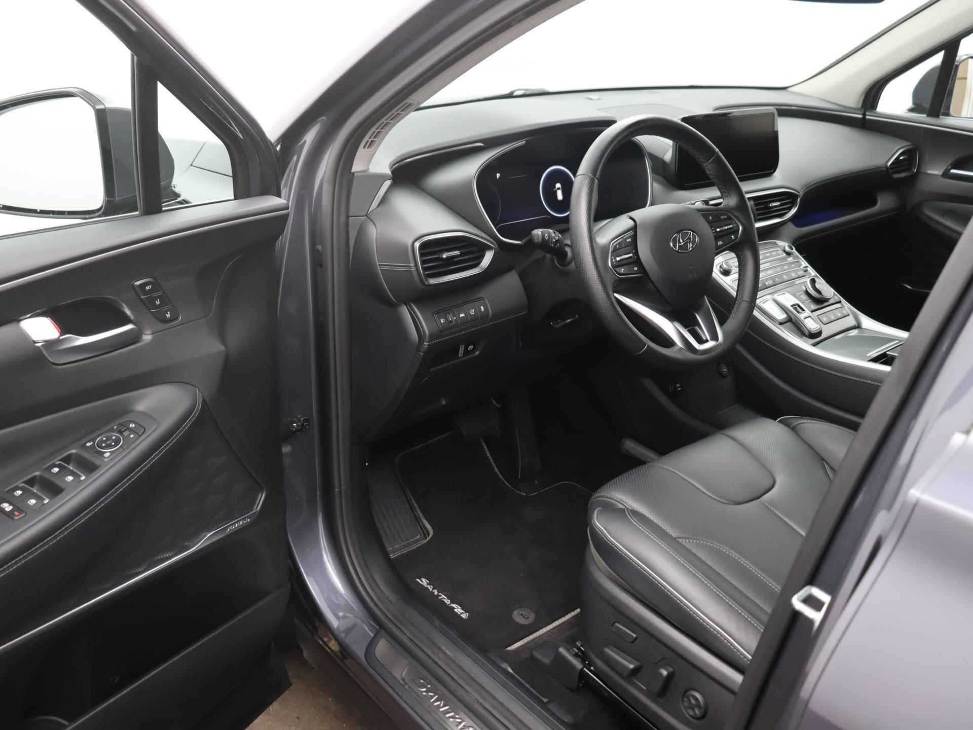 Hyundai Santa Fe 1.6 T-GDI HEV Premium | Outletdeal! | Leer | Stoelventilatie | Stuurverwarming | 360 Camera | Memory | - 9/31