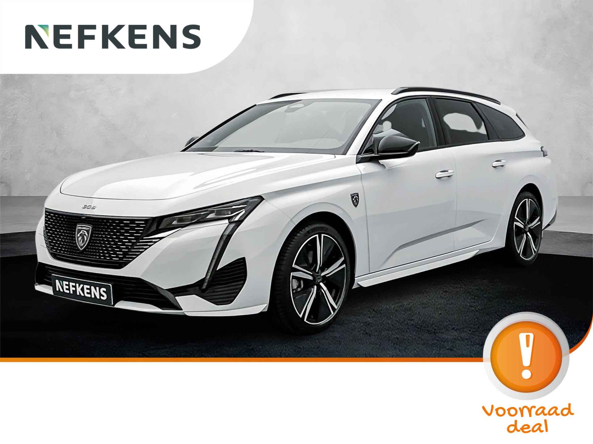 Peugeot 308 SW GT 1.2 PureTech 130pk Automaat | Uit voorraad leverbaar | Navigatie | 360 graden camera | Focal Premium HiFi | Handsfree achterklep | Full Led koplampen | Adaptieve Cruise Control | Parkeersensoren v+a | Donker getint glas | 18" lichtmetalen velgen | - 1/35