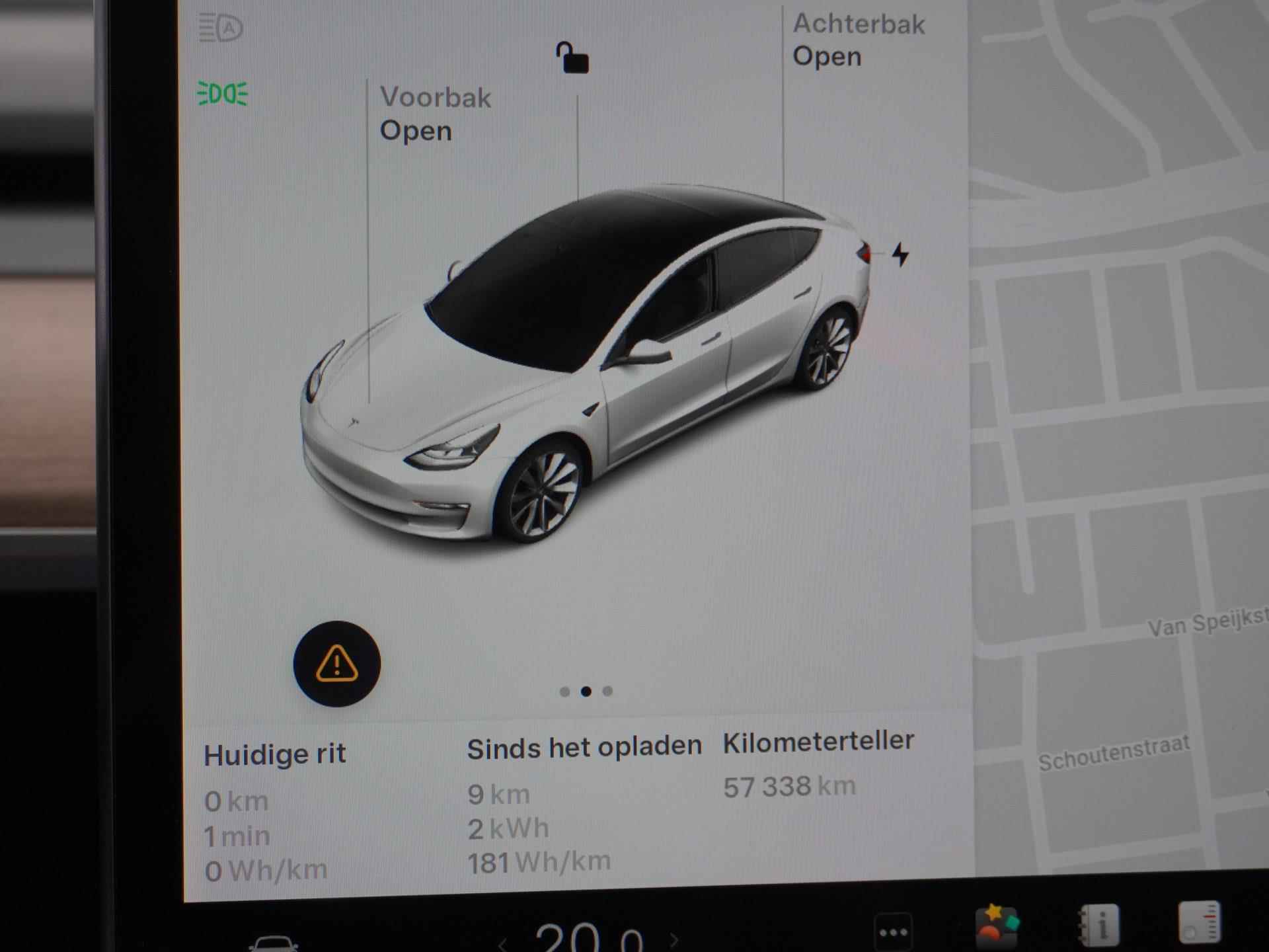 Tesla MODEL 3 Standard RWD Plus 60 kWh| * 26.363 EX BTW * | PANO | LEDER| AUTOPILOT| ACHTERBANK VERWARMD - 31/44