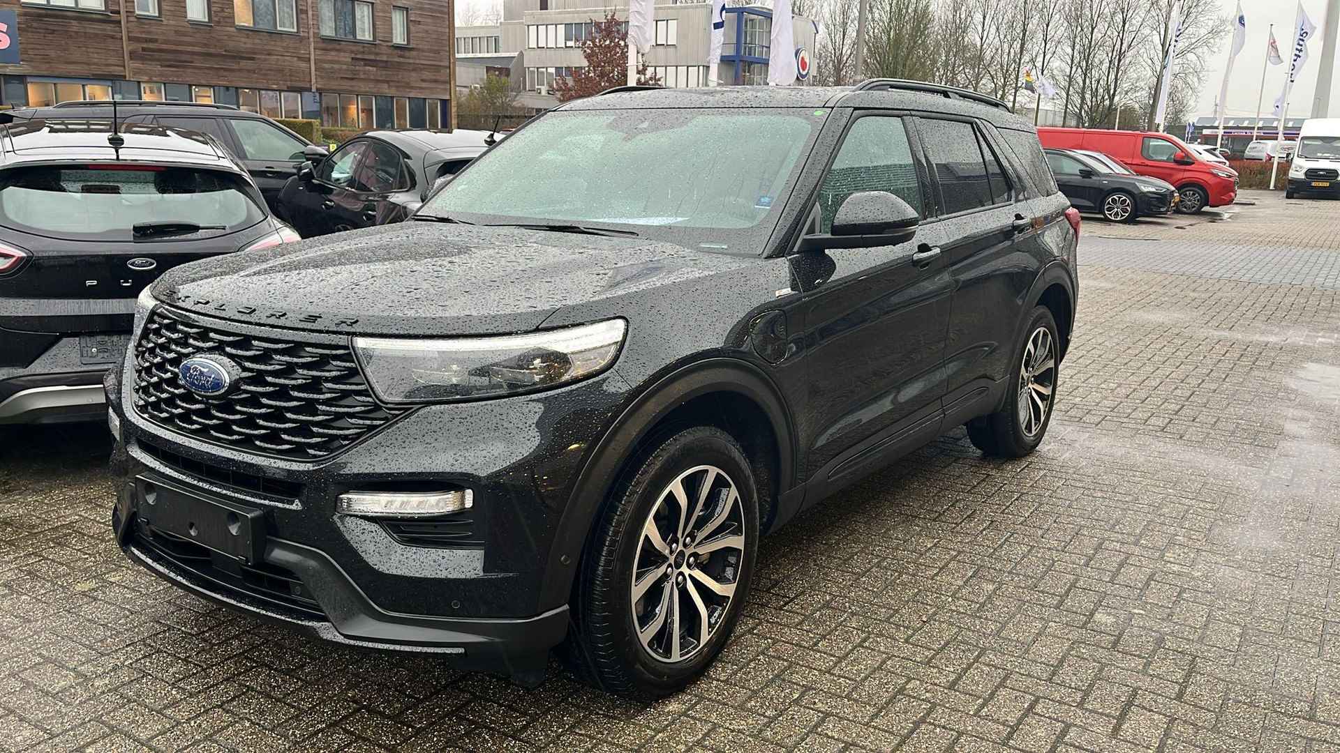 Ford Explorer 3.0 V6 EcoBoost PHEV ST-Line 457pk | Adaptieve Cruise | Afneembare Trekhaak | Full LED | Panoramadak | Verlengde Fabrieksgarantie tot 06-2028 - 4/25