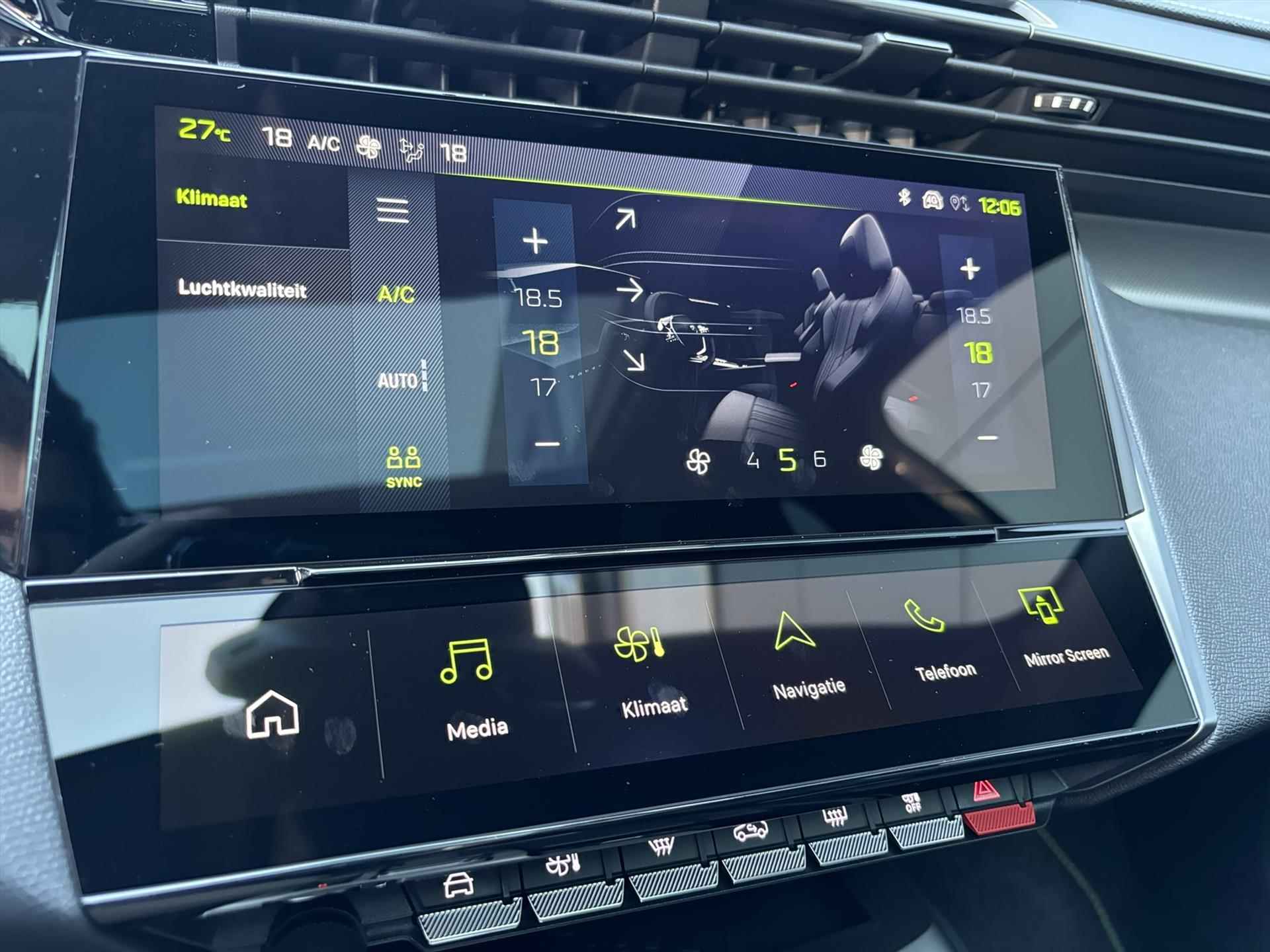 PEUGEOT 308 Sw 1.2 Hybrid 136pk e-DCS6 GT | Navigatie | Panoramisch schuif-/kanteldak | LED matrix | Focal | Parkeersensoren | 360 camera | - 38/45