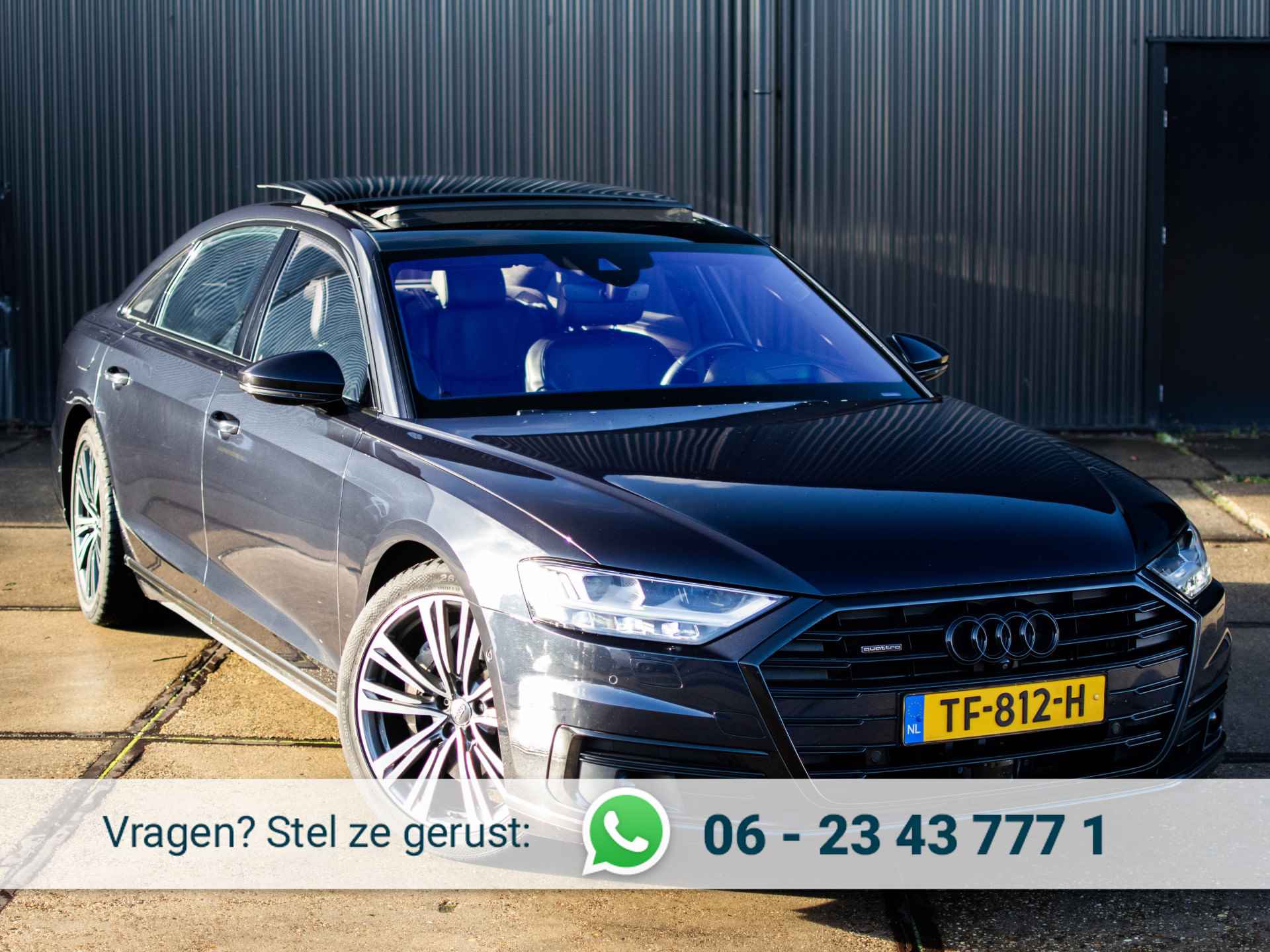 Audi A8 A8L 55 TFSI quattro Lang Pro Line Plus | 340PK | Limousine | FULL OPTION | B&O | PANO - 4/21