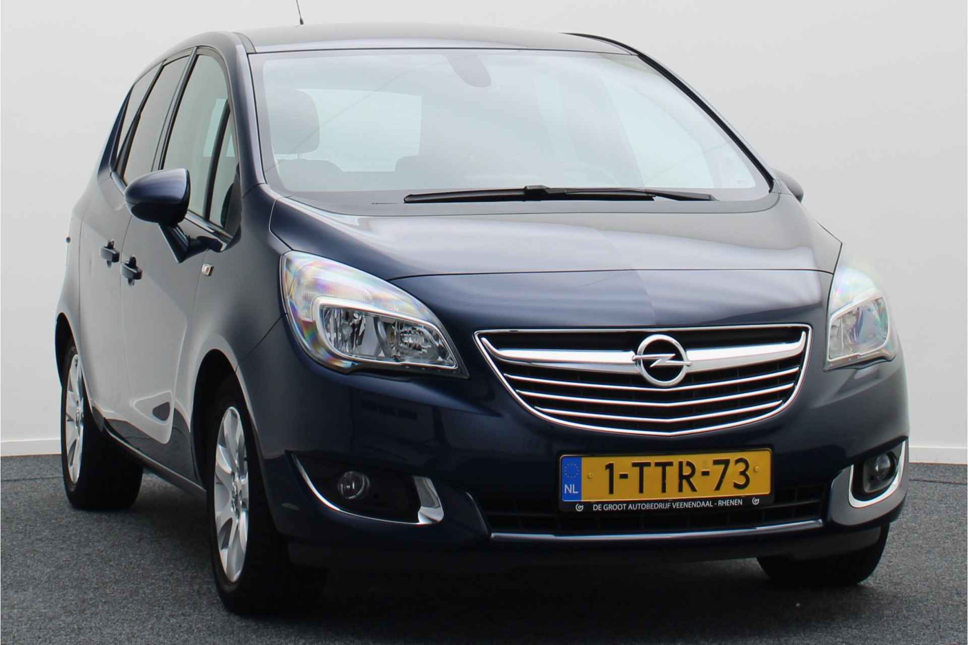 Opel Meriva 1.4 Turbo Cosmo Leder/Stof, Navigatie, Bluetooth, Cruise, Climate, PDC, Trekhaak, 16'' - 18/33