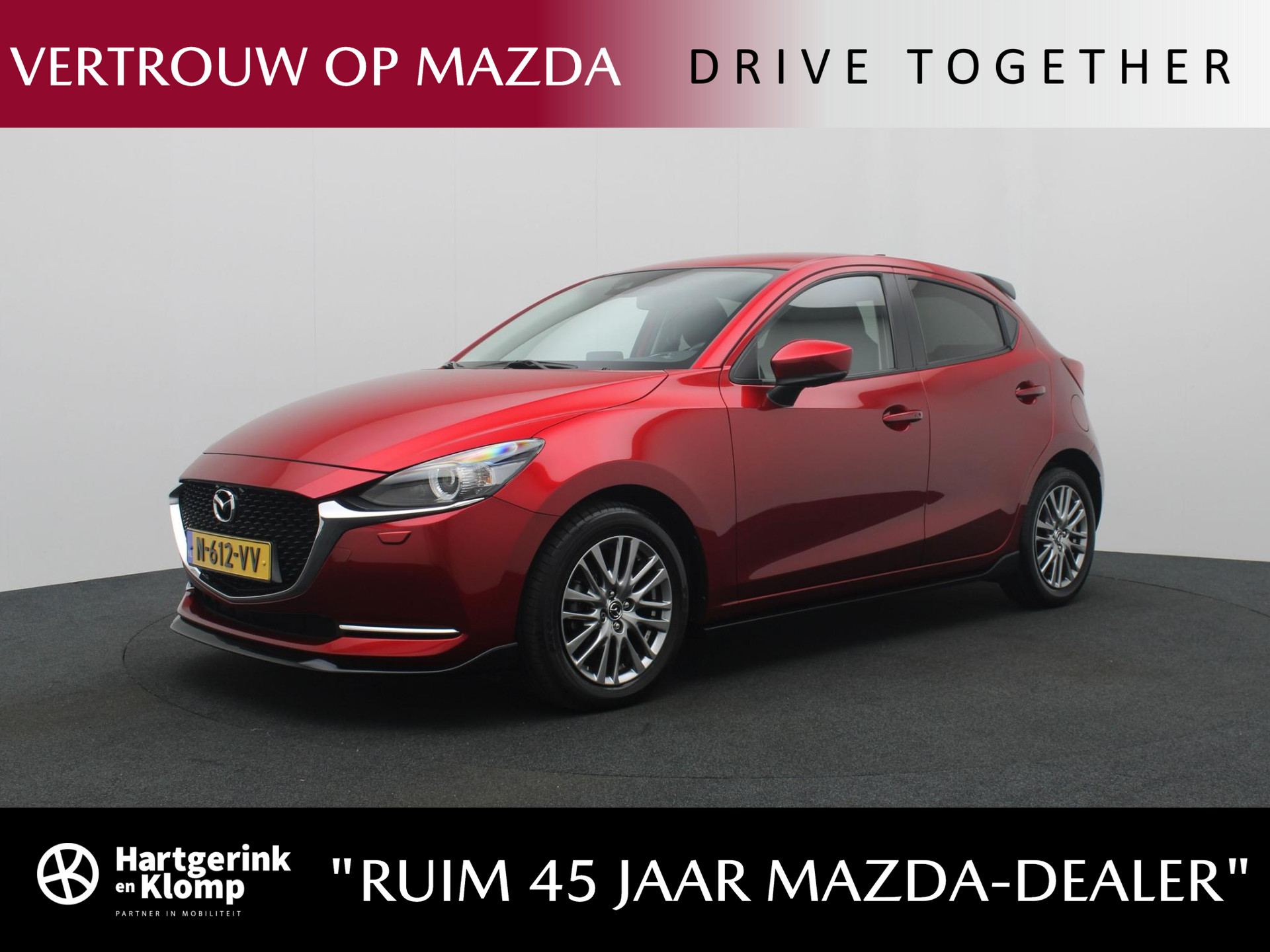 Mazda 2 1.5 Skyactiv-G Luxury i-Activesense met aero pakket : dealer onderhouden